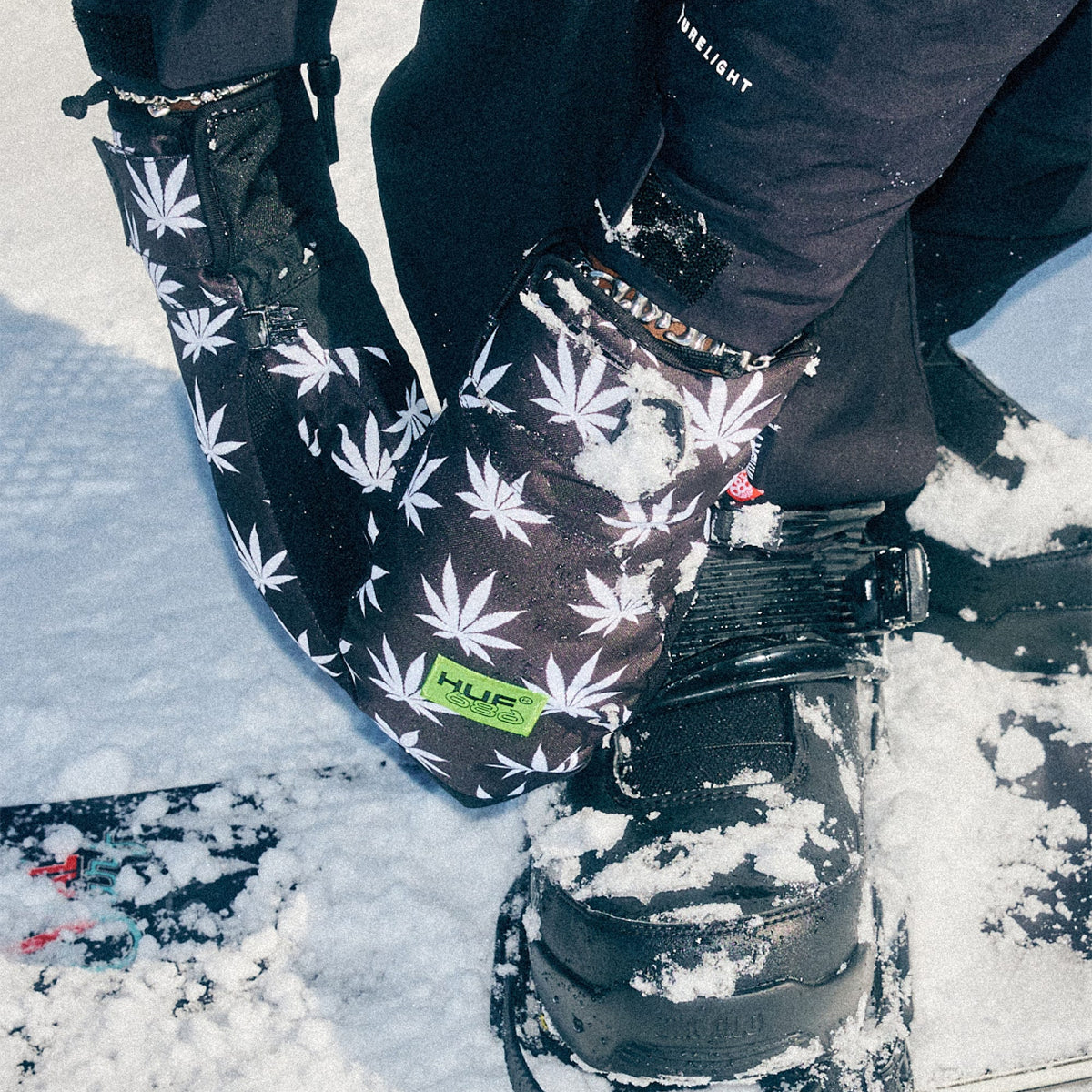 Guantes de Snowboard 686 x HUF Primer - Plantlife (PV)