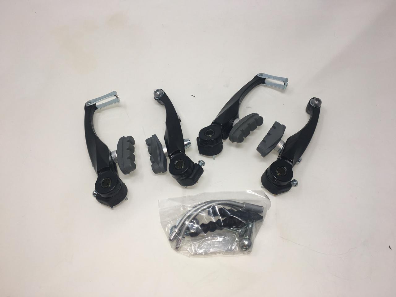 Freno V-Brake Aluminio Negro