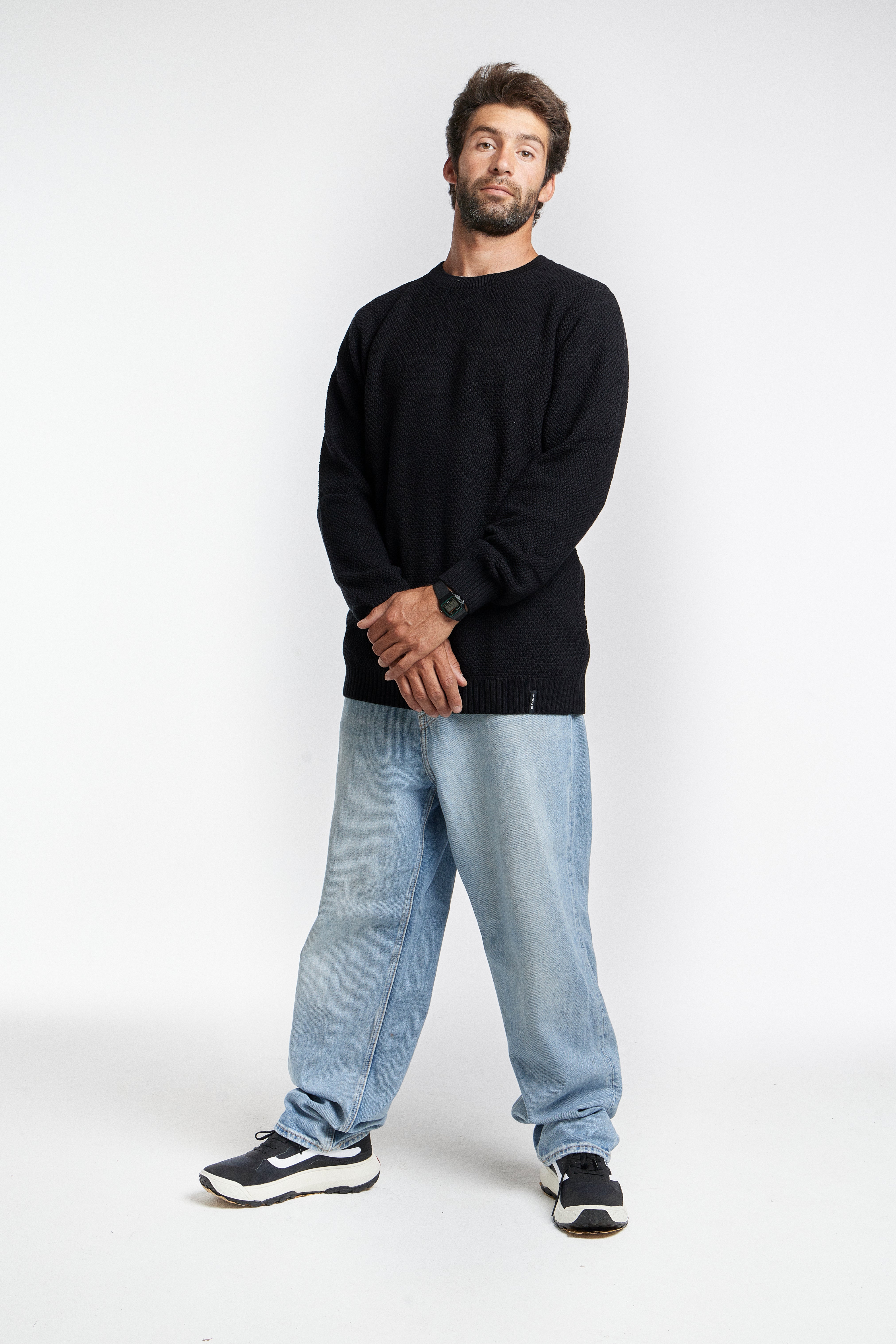 Chaleco Negro Hombre Swell