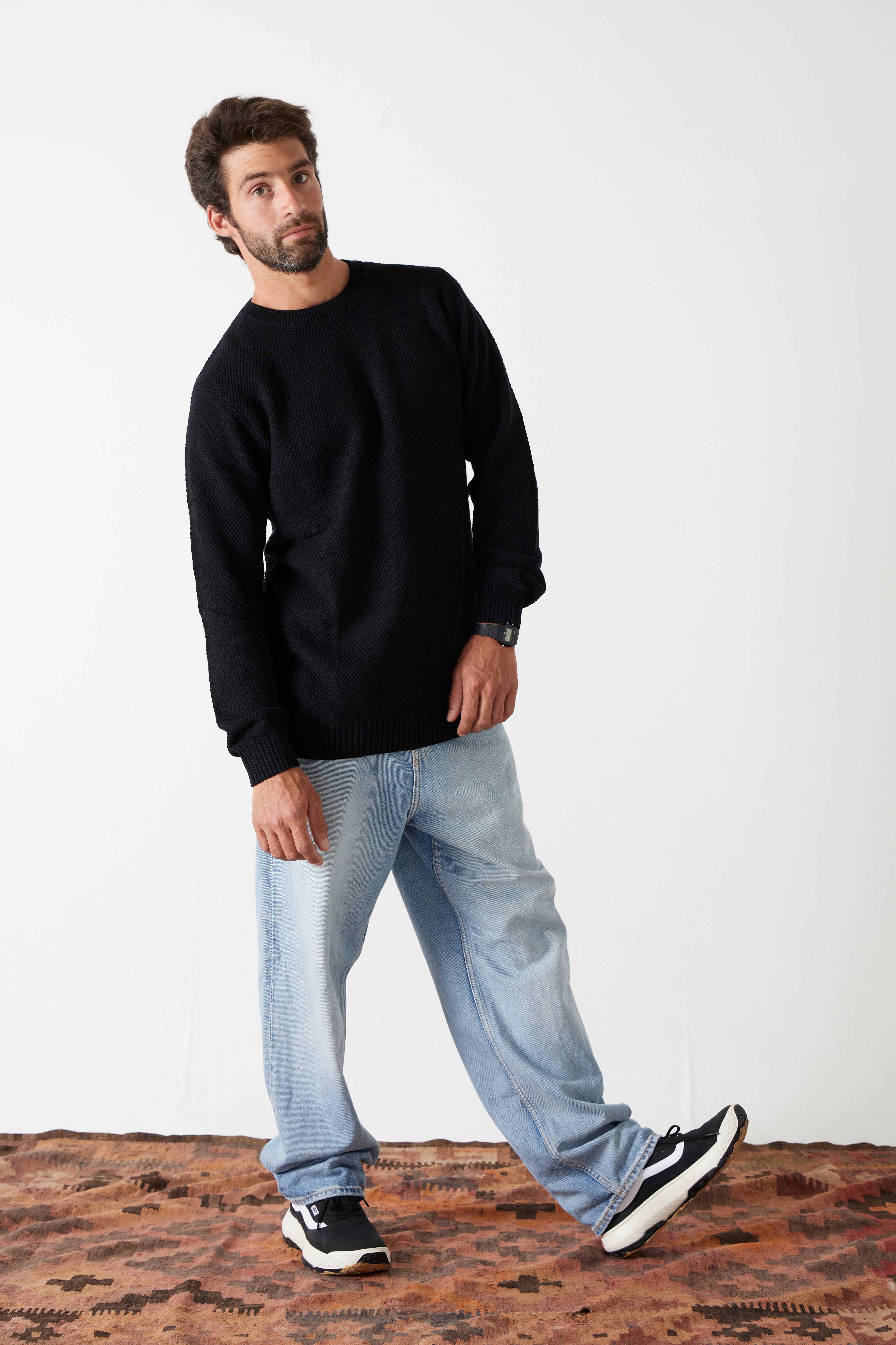 Chaleco Negro Hombre Swell