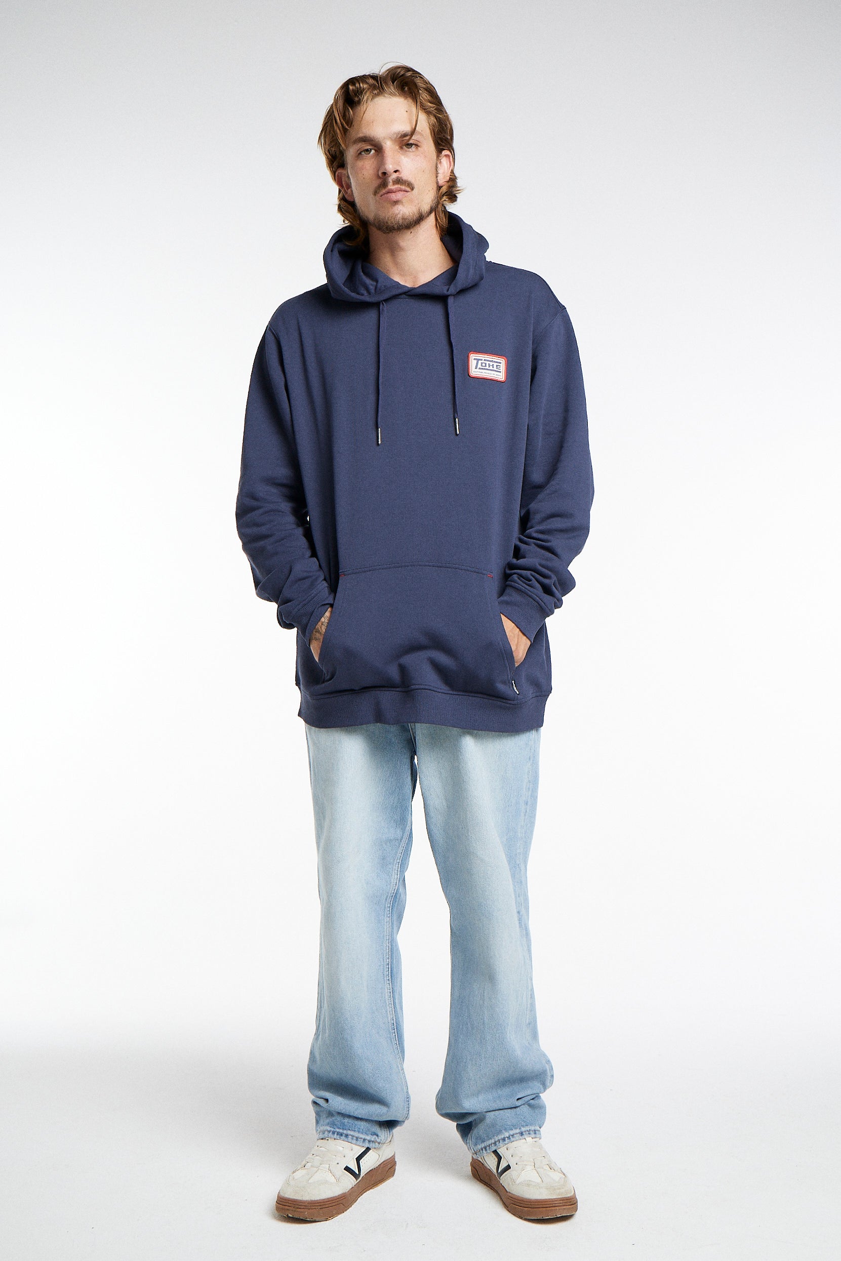 Polerón Hoodie Azul Toke