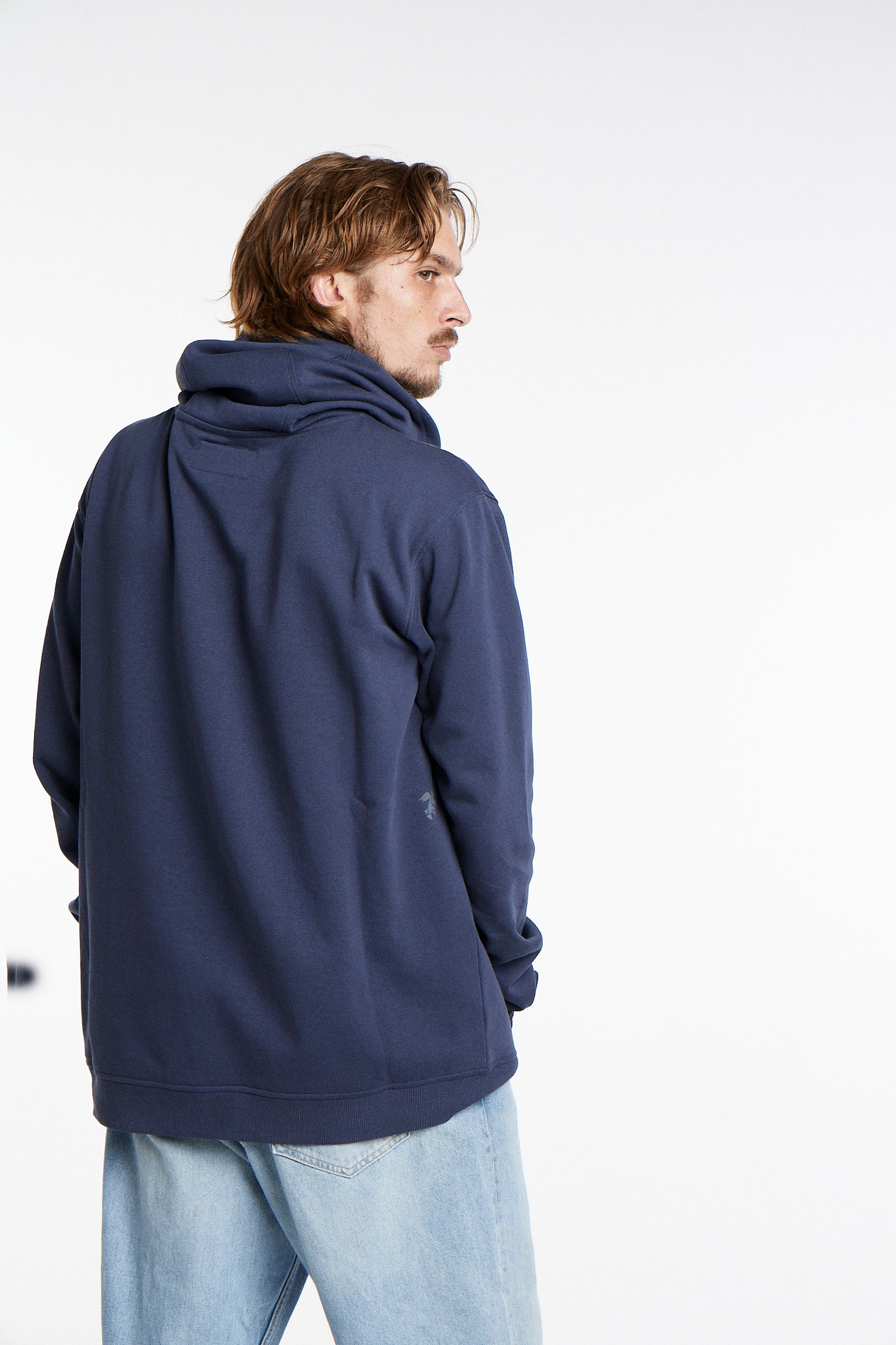 Polerón Hoodie Azul Toke
