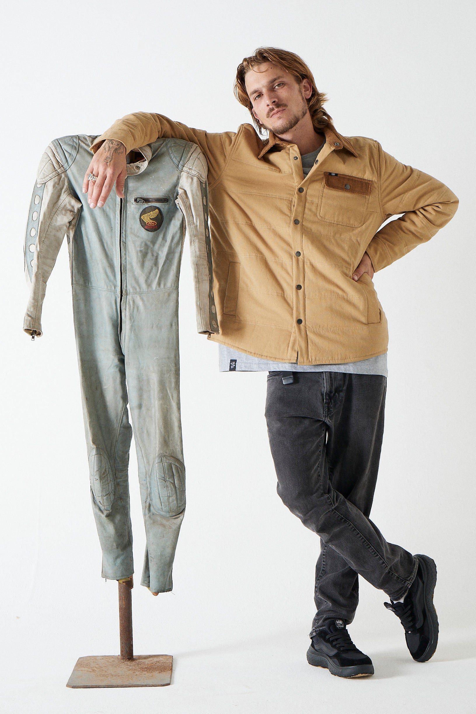 Chaqueta Beige Canvas Toke