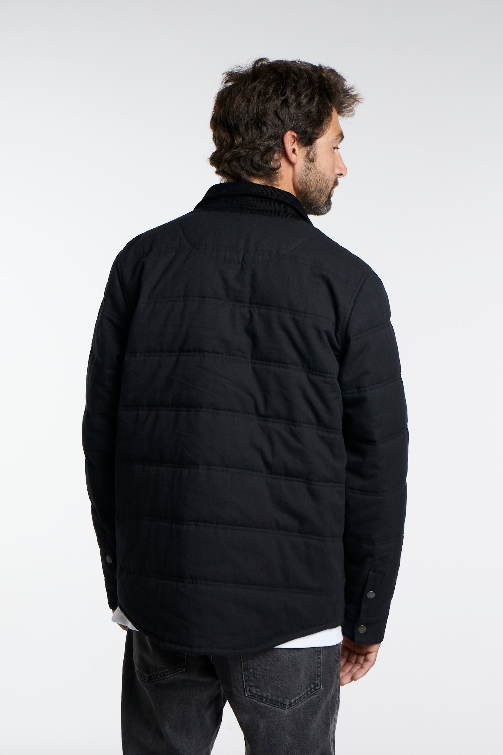 Chaqueta Canvas Negra Toke