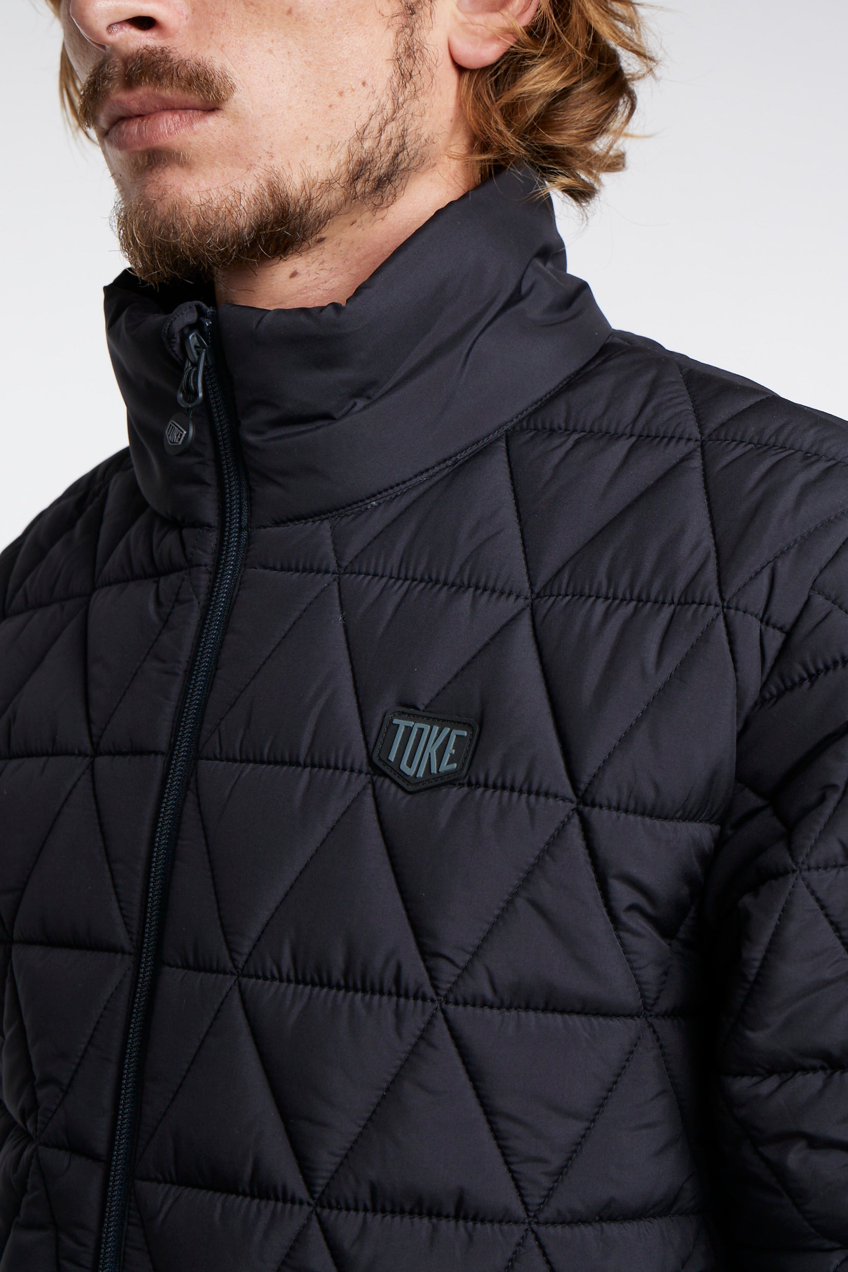 Parka Negra Hombre Toke