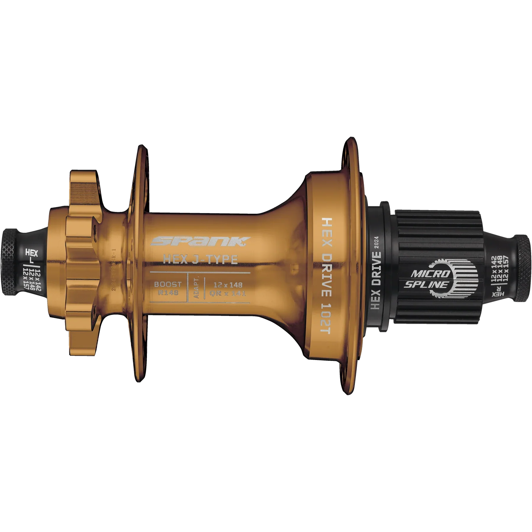 Maza SPANK Trasera HEX J-TYPE Boost R148 HG Hub