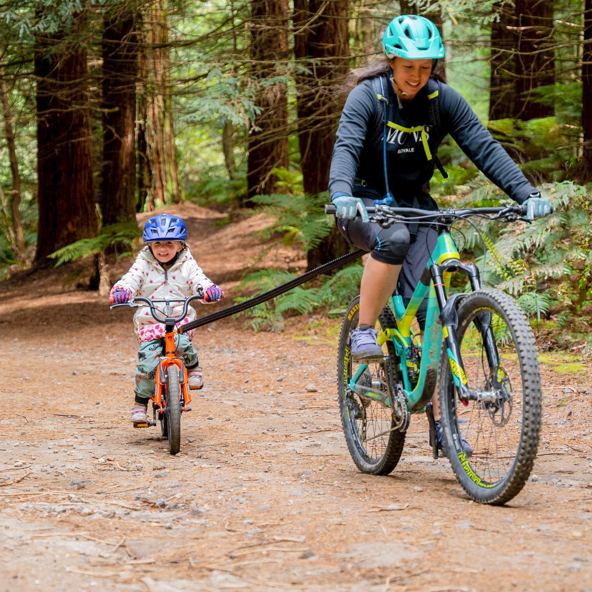 Shotgun Cinta De Arrastre Para Bicicleta Negra - Rideshop