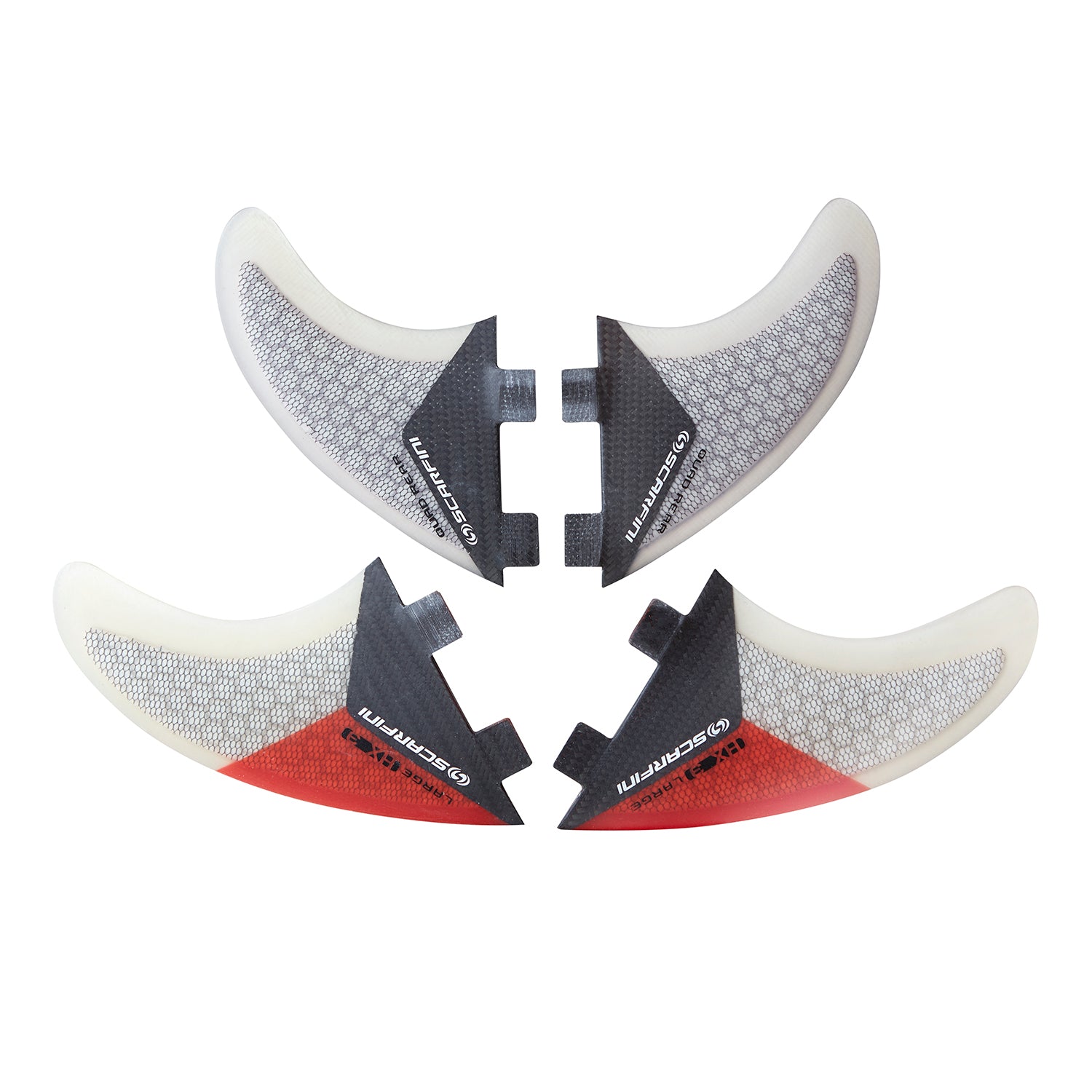 Quillas Scarfini Carbon Base Quad set dual tab M/L