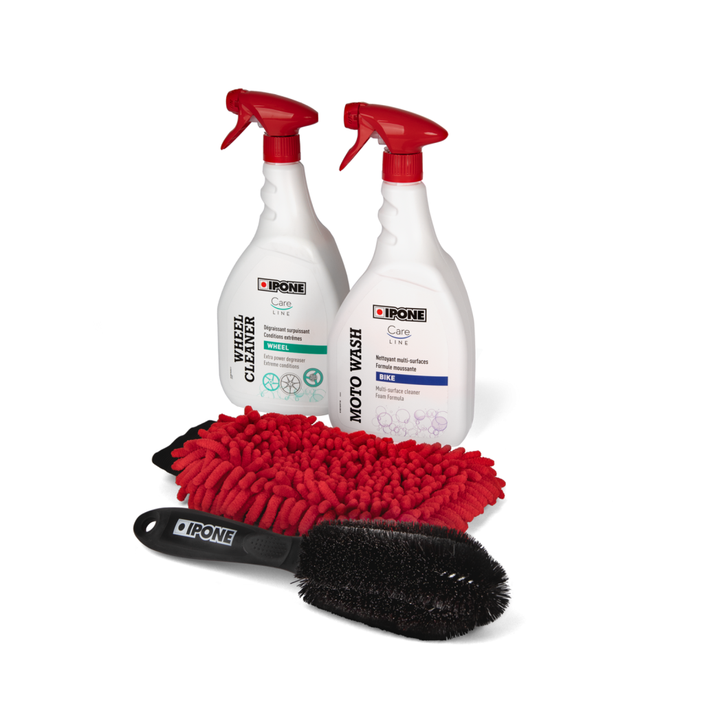 Ipone Limpiador de Superficies y Neumáticos - CLEANING KIT