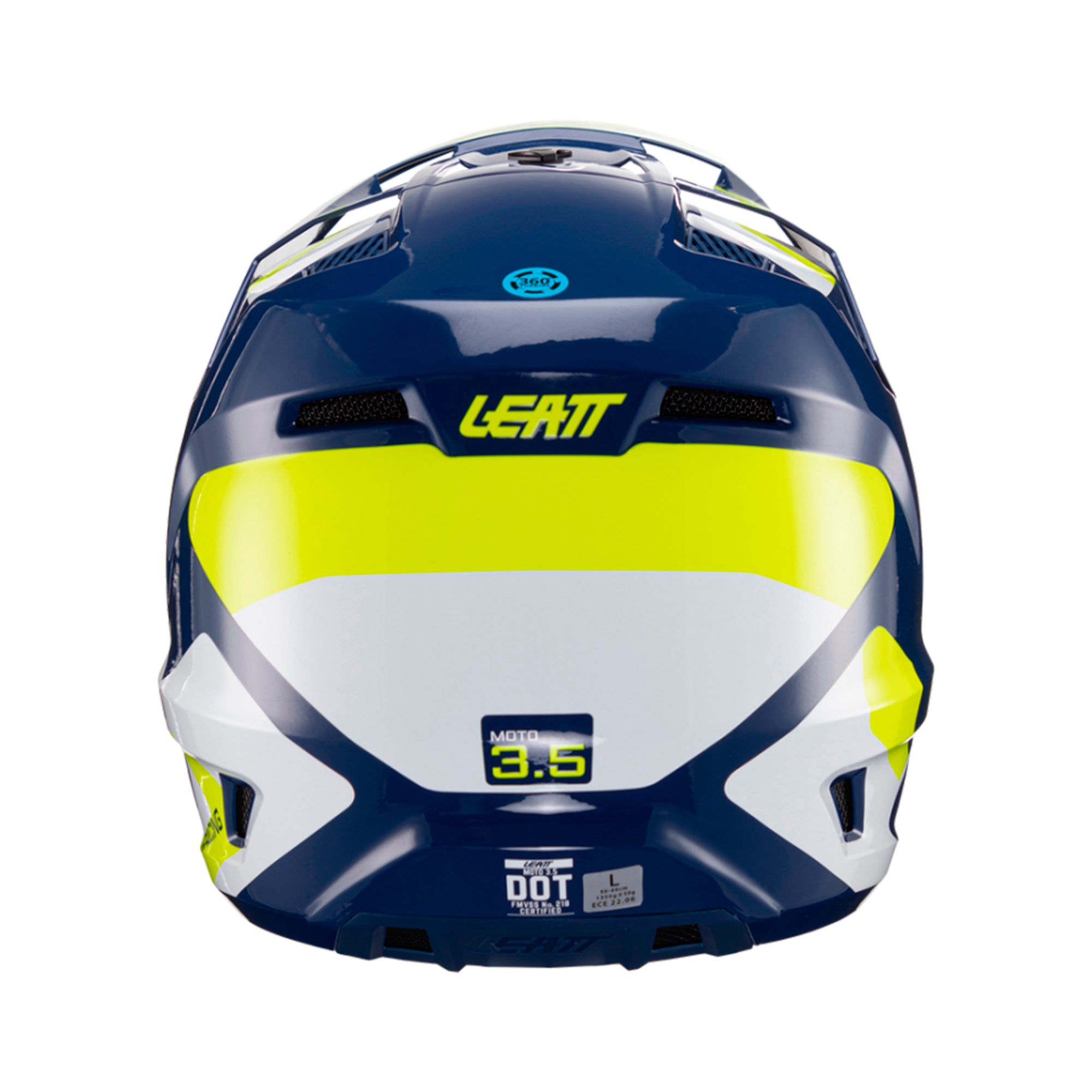 Leatt Kit Casco Moto 3.5 V24 Blue - Rideshop
