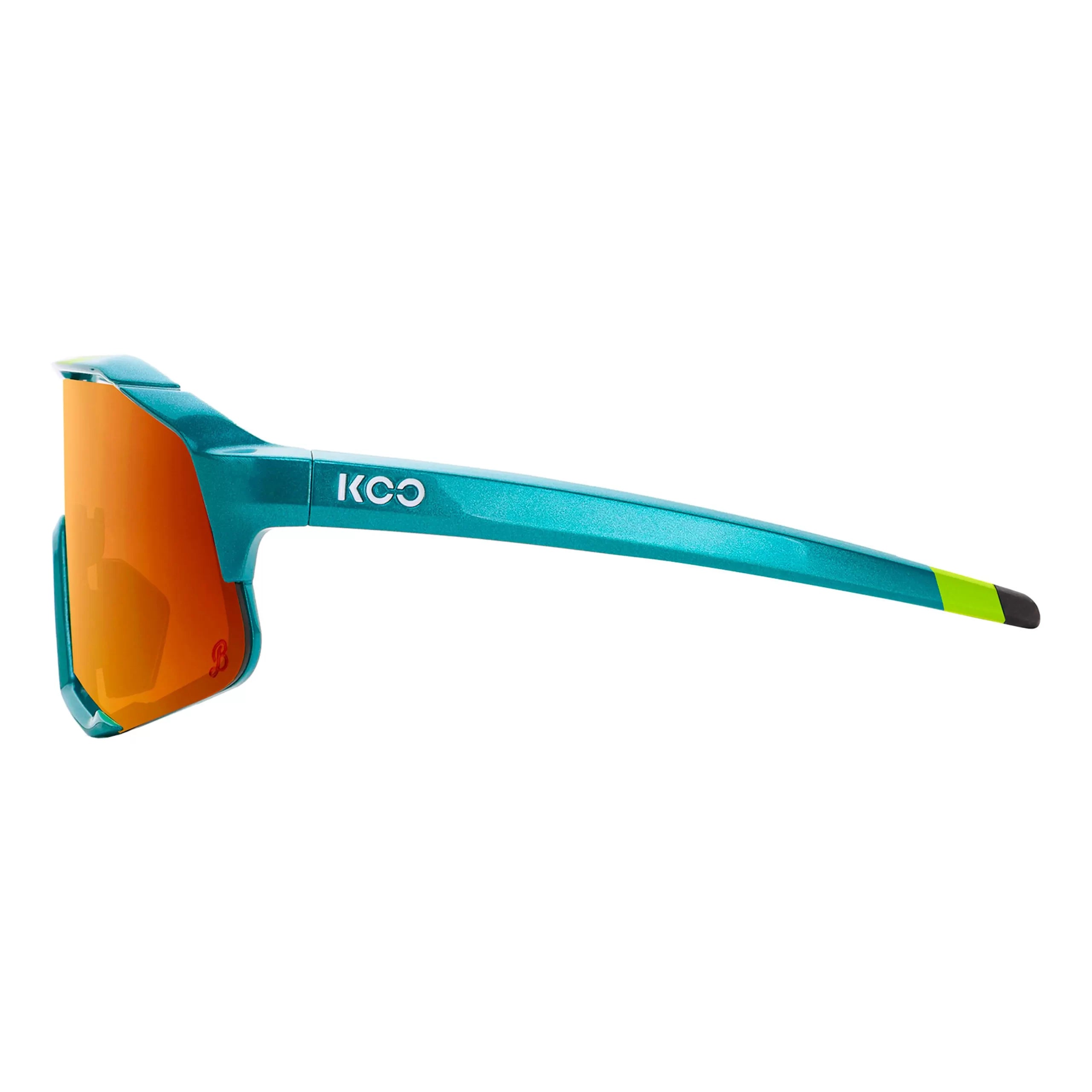 Lentes KOO Demos Bora Metallic Green L.Red MR