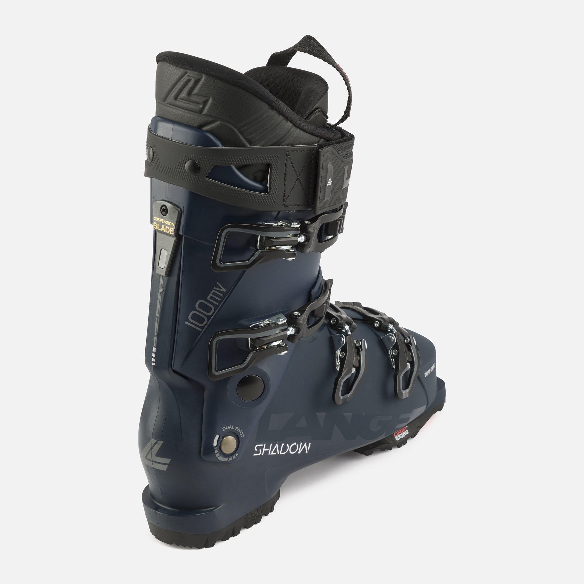 Lange Botas Ski SHADOW 100 MV GW(BK-BL/SILVER) - Rideshop