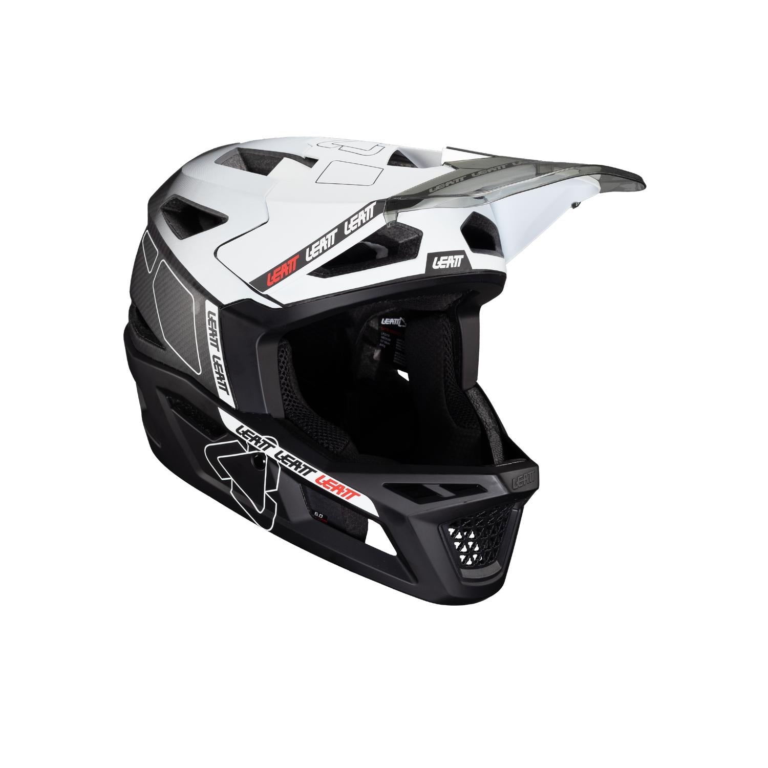 Casco Leatt MTB Gravity 6.0 Carbon V24 White S