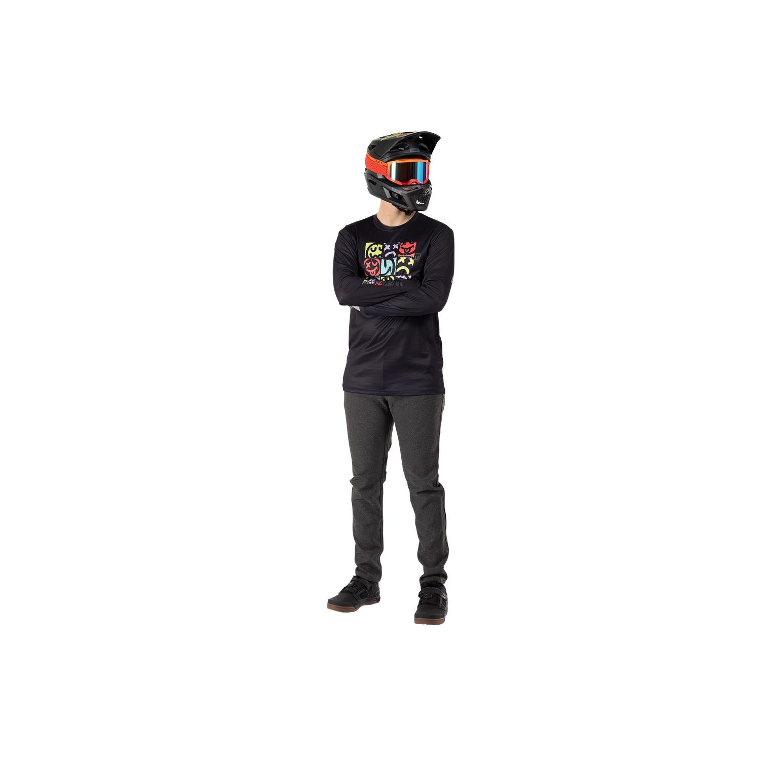 Jersey Leatt MTB Gravity 3.0 Black