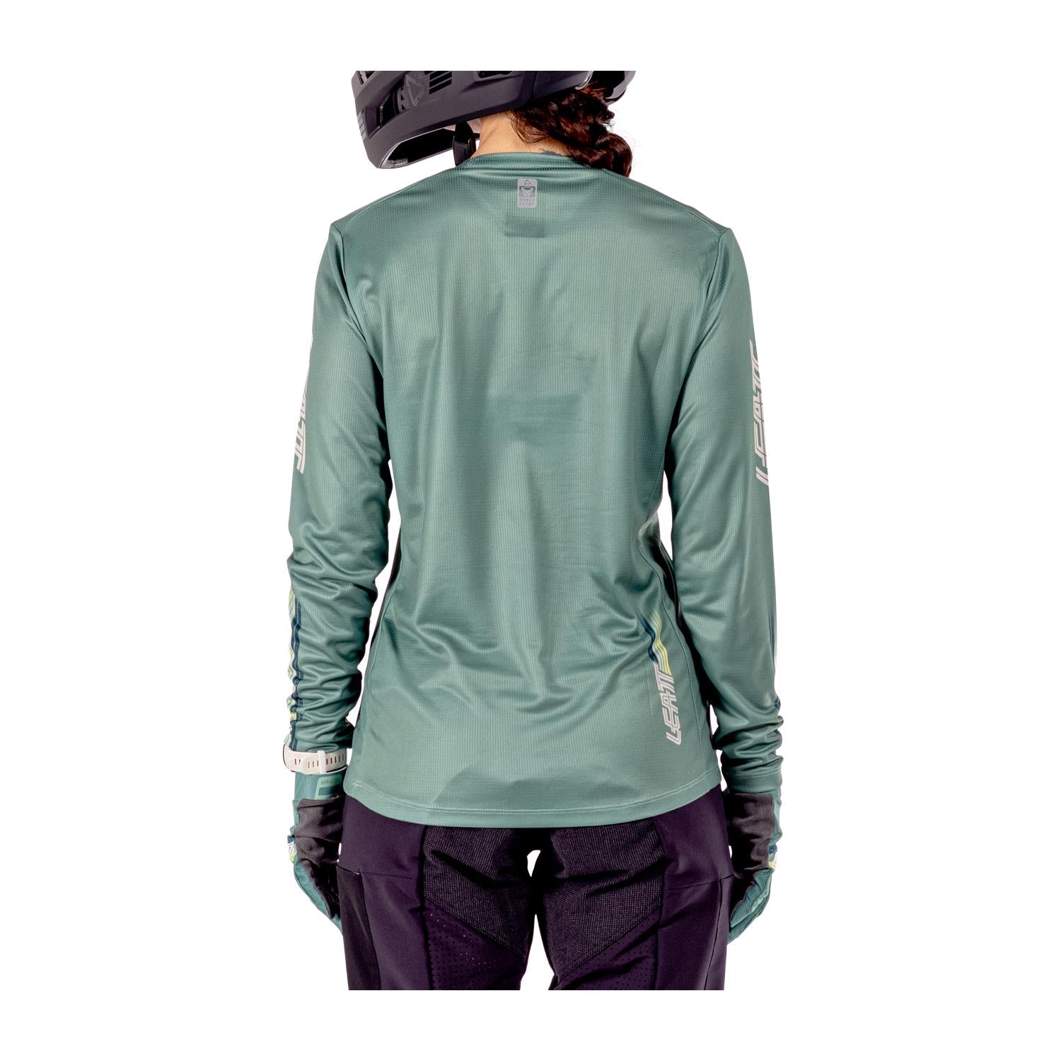 Jersey Leatt MTB Enduro 4.0 Mujer Lagoon