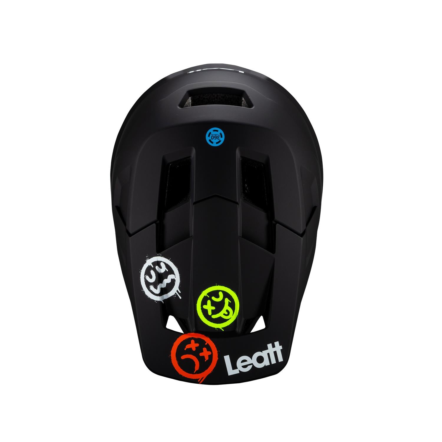 Casco Leatt MTB Gravity 1.0 Jr V25 Black