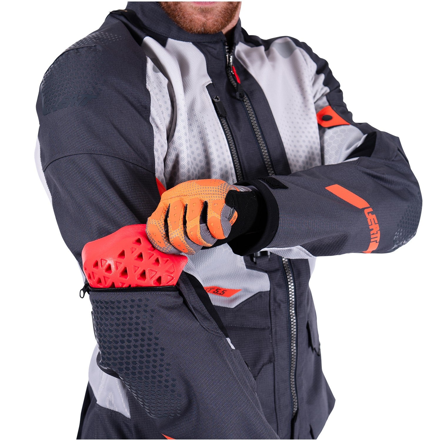 Chaqueta Leatt ADV FlowTour 5.5 Iron