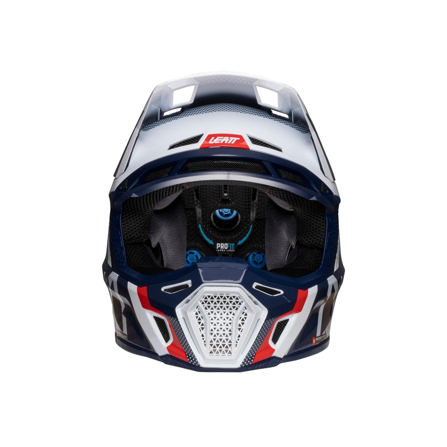 Kit Leatt Casco Moto 8.5 Antiparra 5.5 V25 Royal
