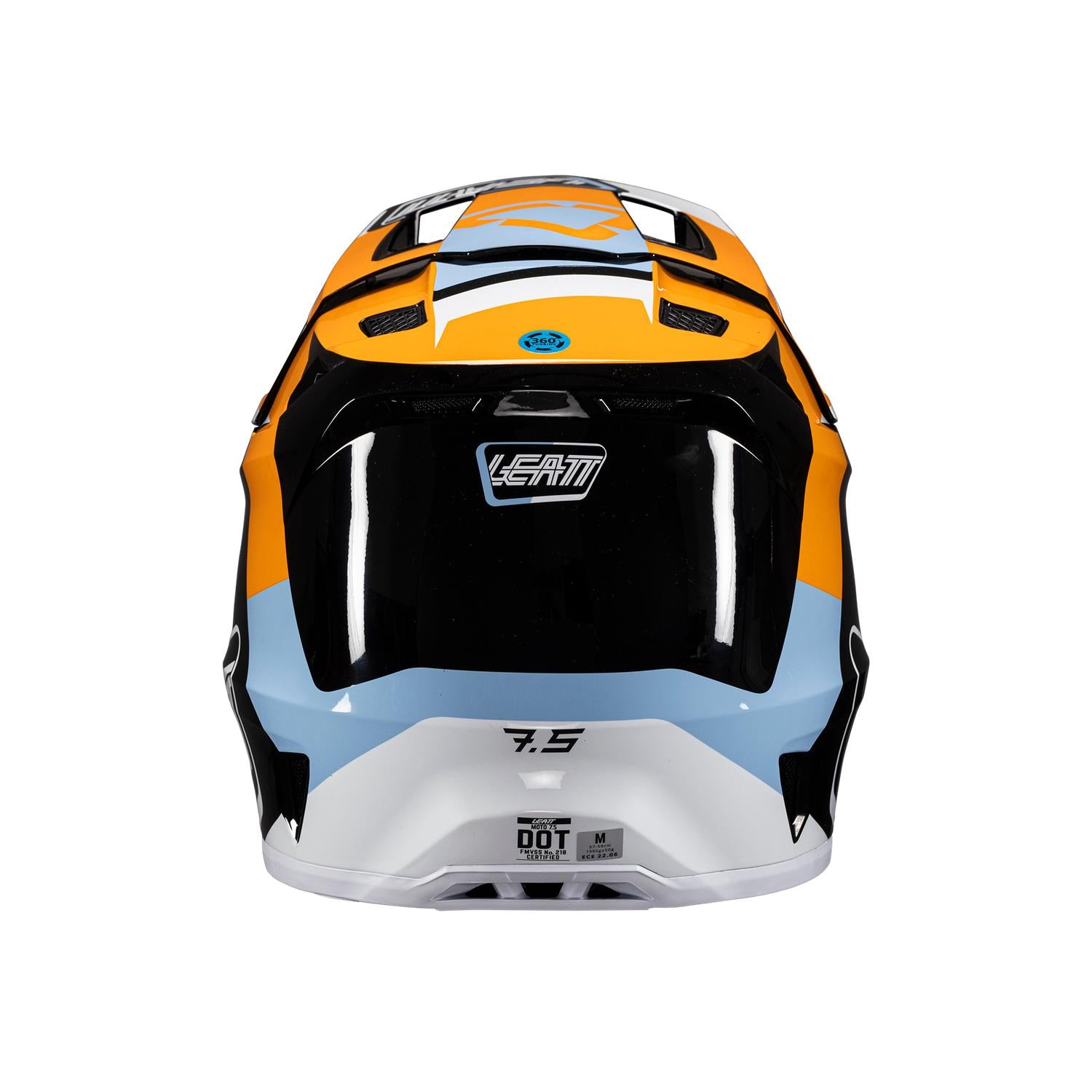 Kit Leatt Casco Moto 7.5 Antiparra 4.5 V25 Naranjo