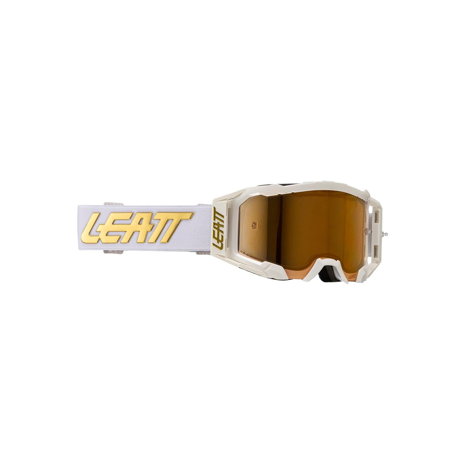 Antiparra Leatt Velocity 5.5 Iriz Blanco Bronce 68%