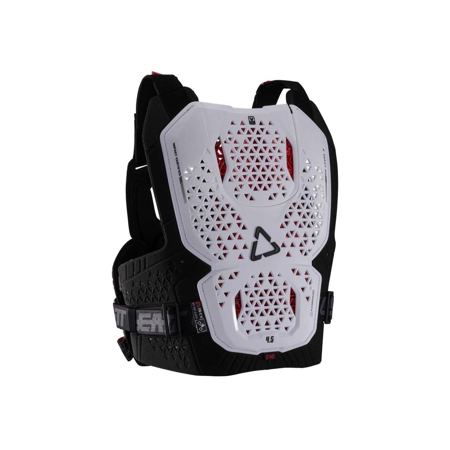 Jofa Leatt Moto Espalda Pecho 4.5 Evo Blanco