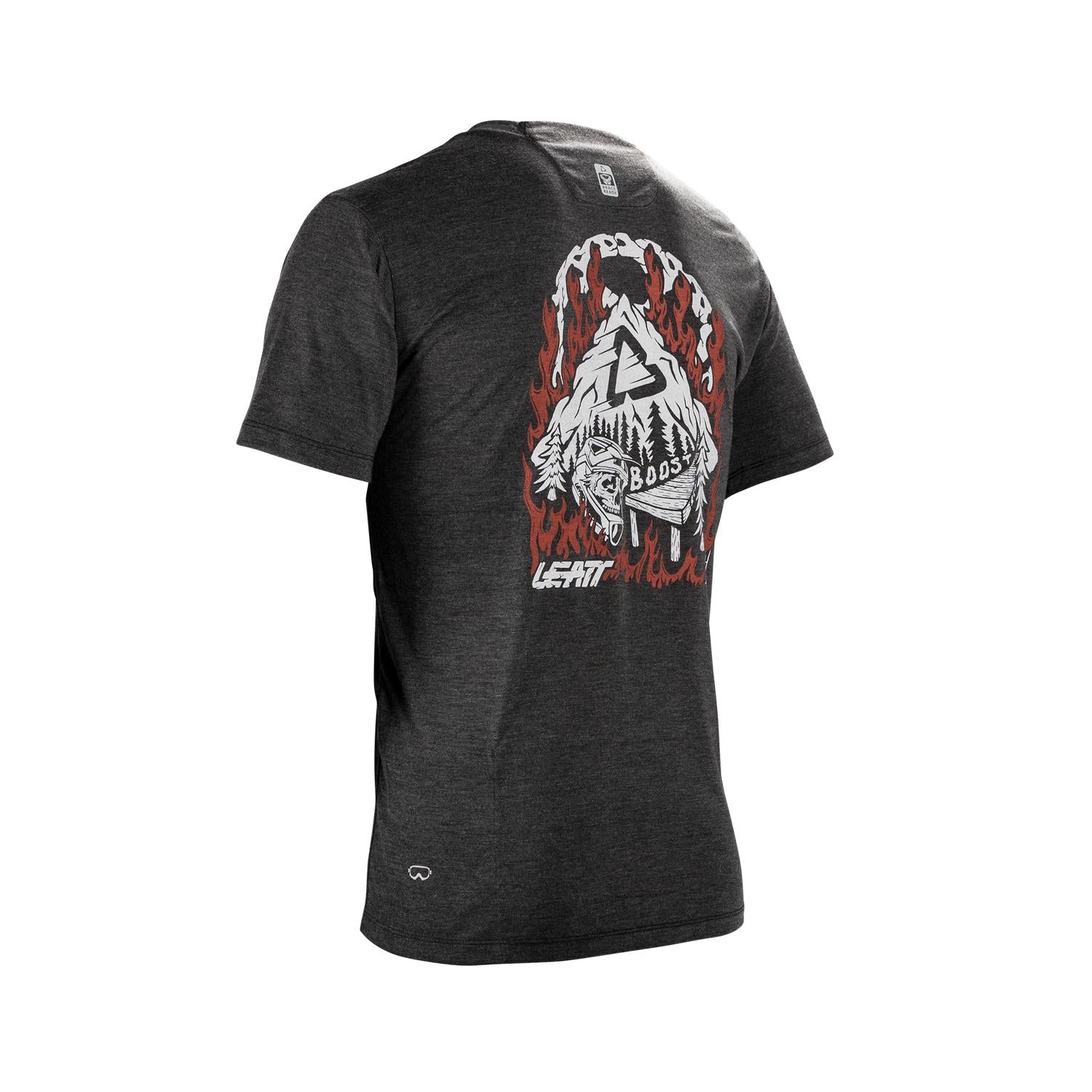 Jersey Leatt MTB Manga Corta Gravity 1.0 V25 Negro