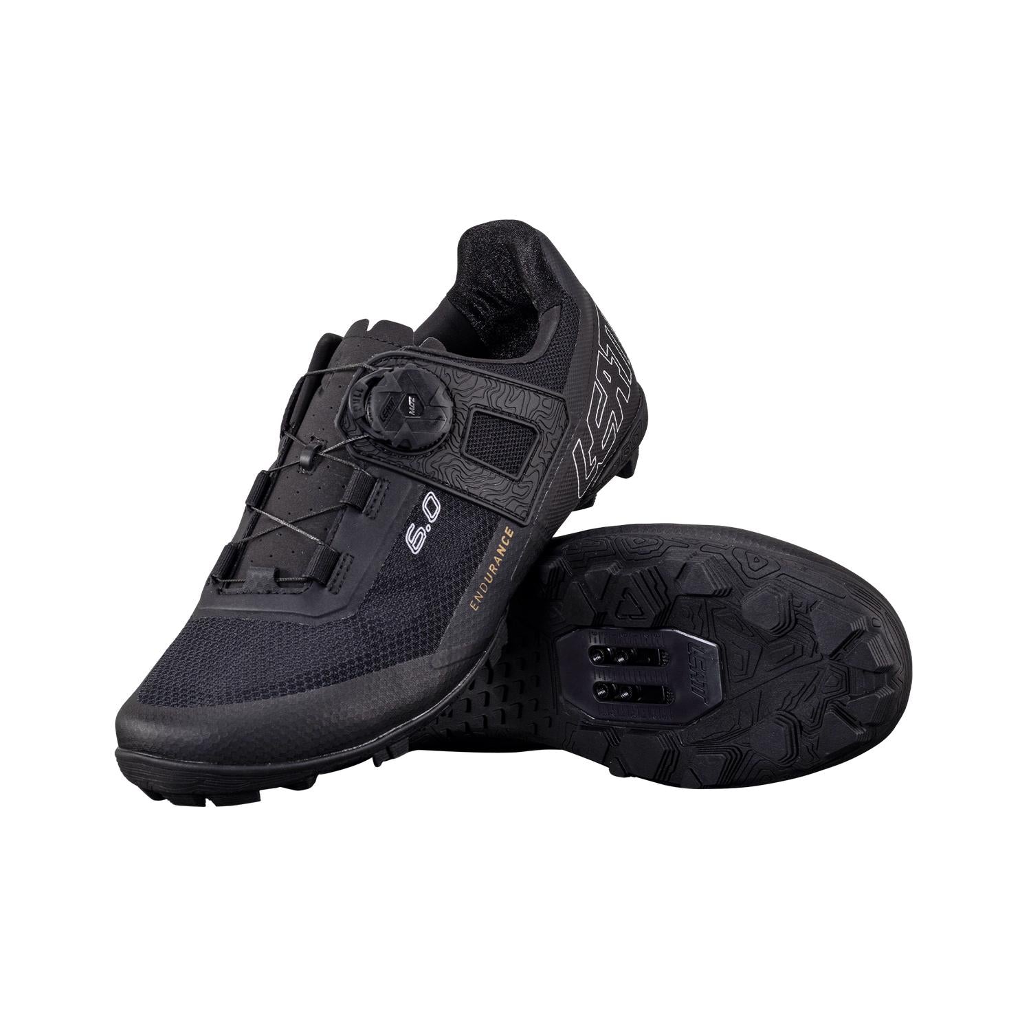 Zapatillas Leatt Endurance Fijaciones PRO 6.0 V25 Negro 41.5