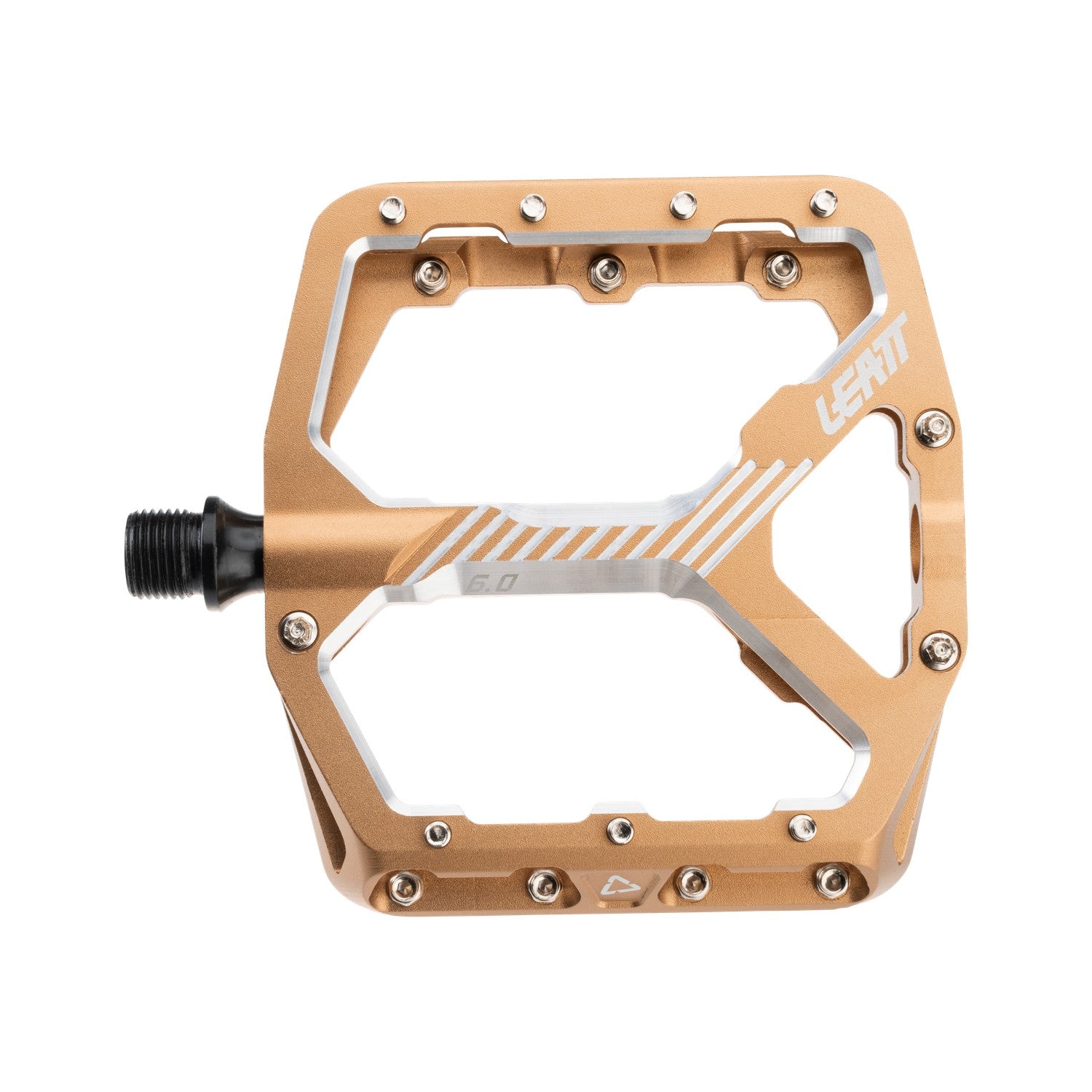 Pedales Leatt Plataforma Allmtn 6.0 Wide 114x107mm Frost Bronce