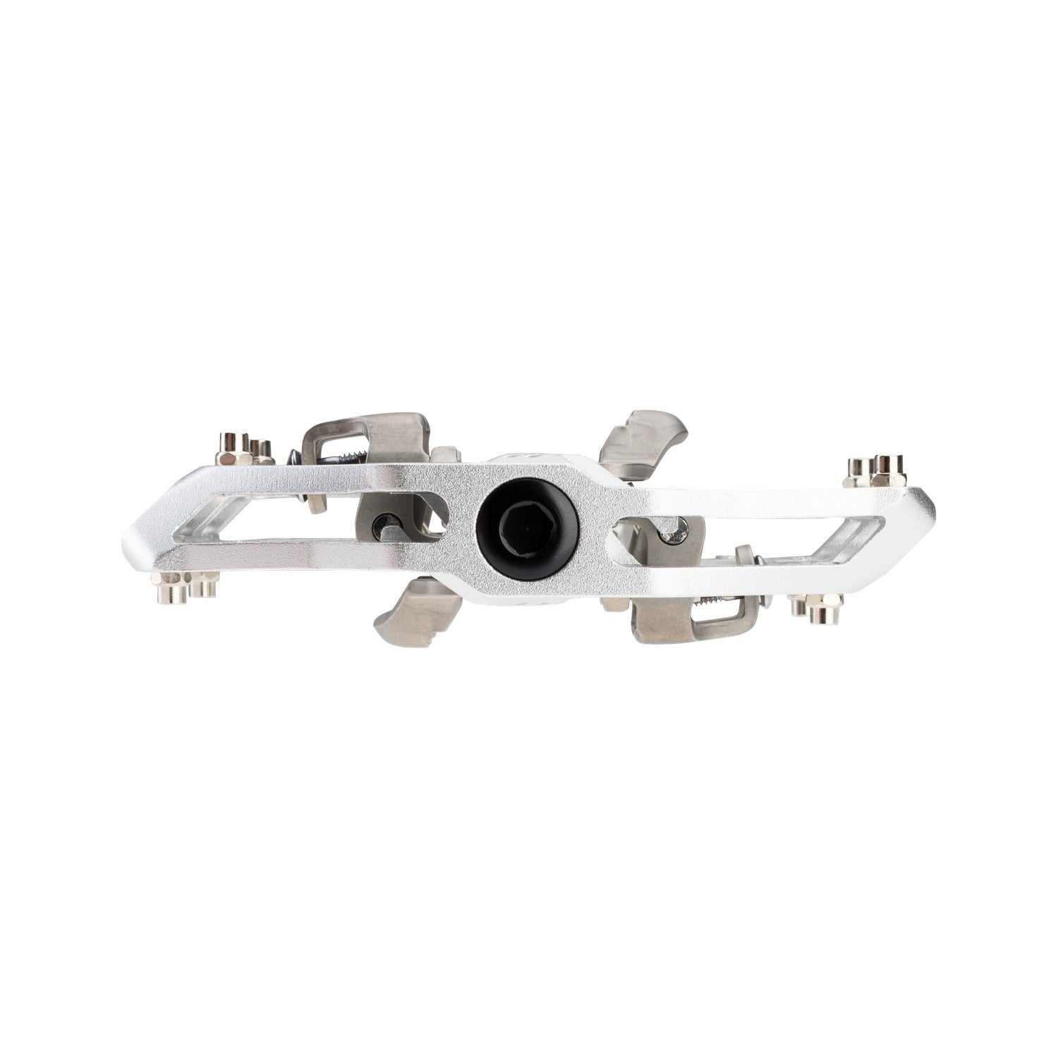 Pedales Leatt Fijaciones Gravity 6.0 Clip-in 110x88mm Plateado