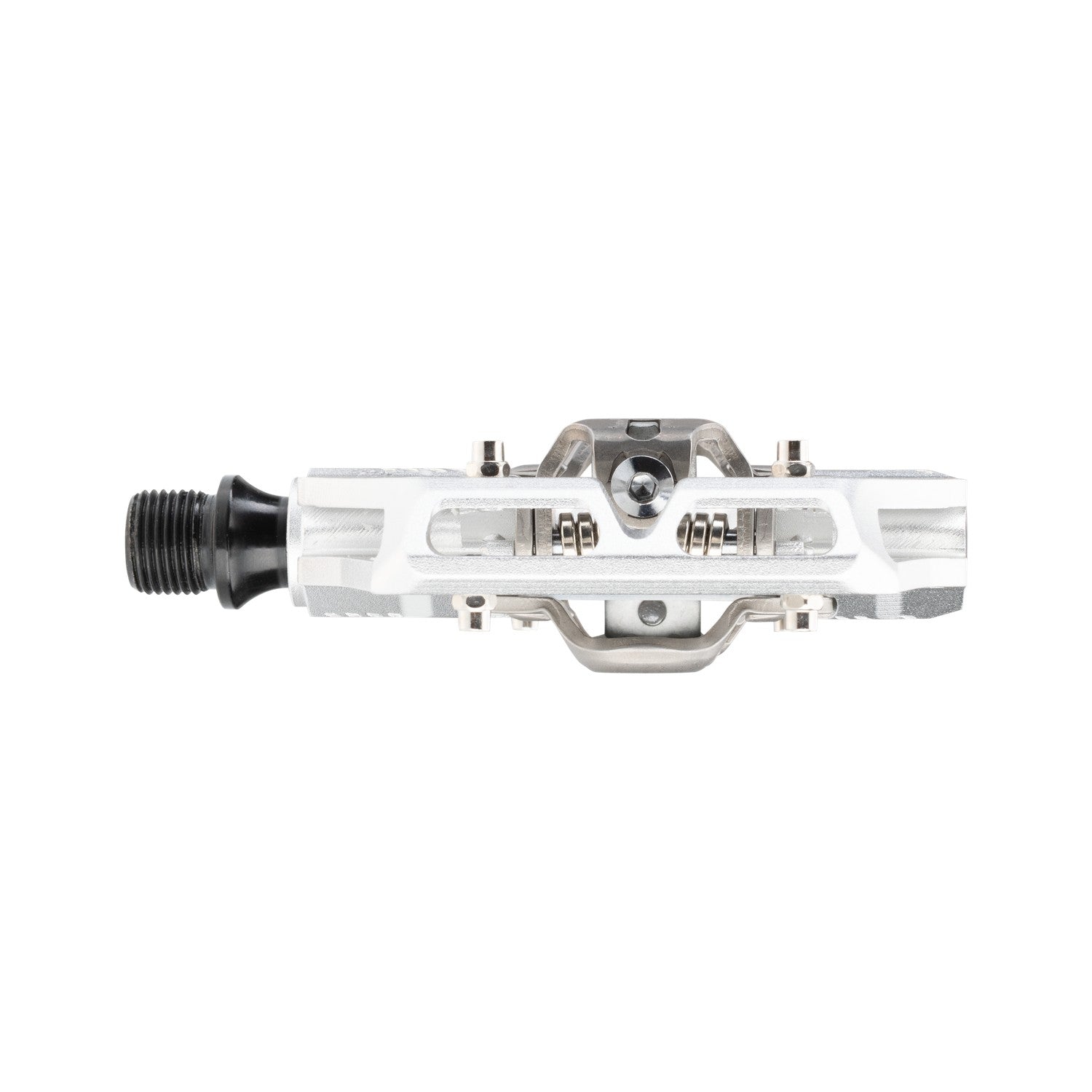 Pedales Leatt Fijaciones Gravity 6.0 Clip-in 110x88mm Plateado
