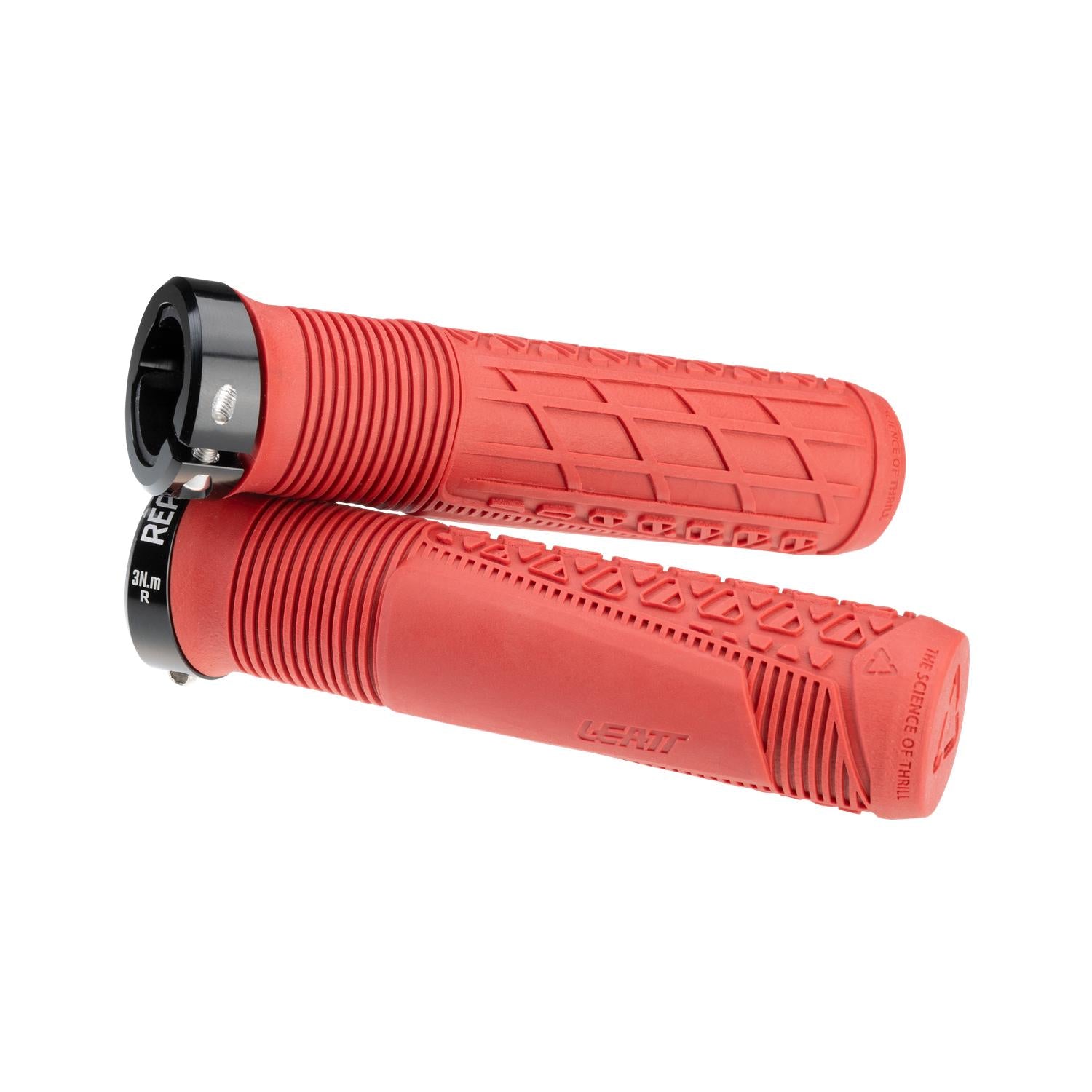 Puños Leatt ReaFlex 6.0 31mm V25 Rojo 135mm