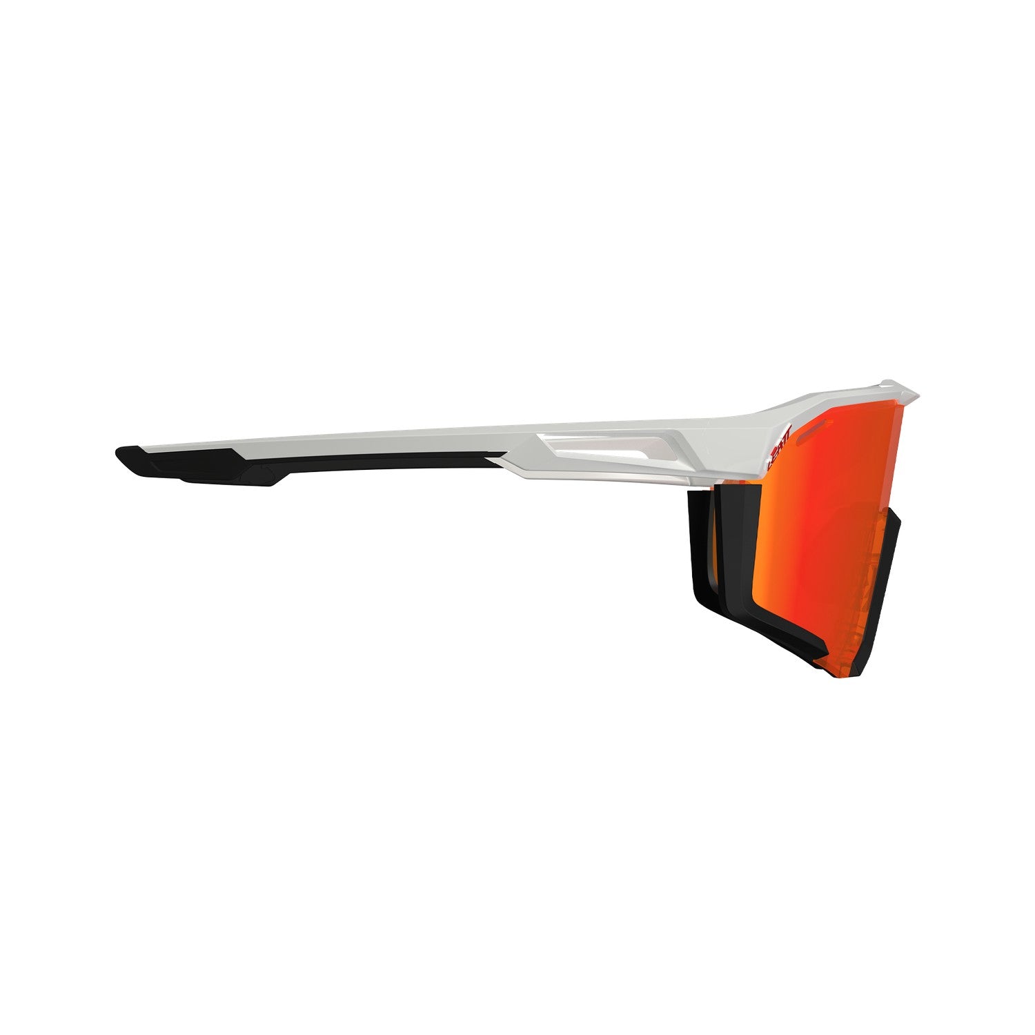Lentes Leatt SpeedViz PRO Negro Blanco Iriz Rojo Cristal 13 VLT