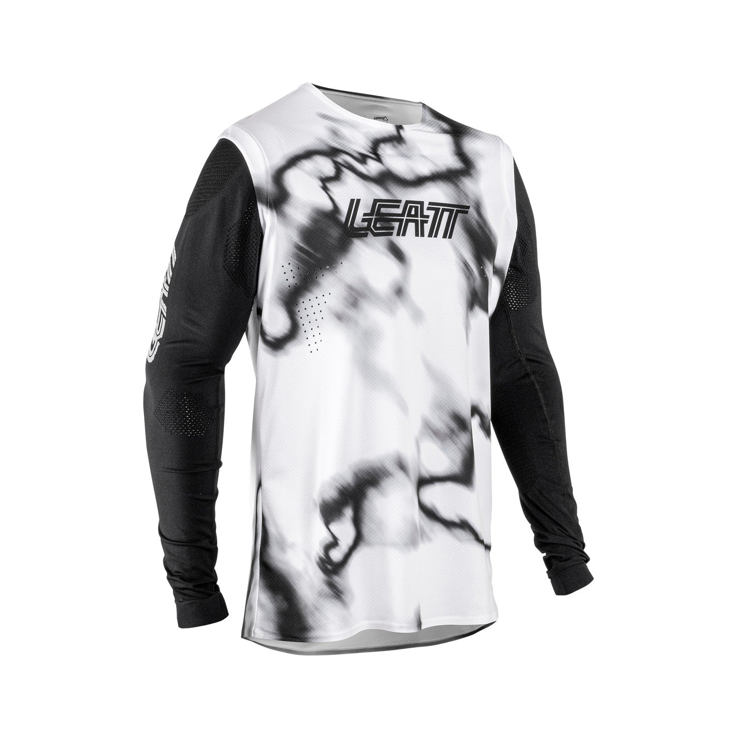 Jersey Leatt MTB Manga Larga Gravity 8.0 Heatmap Blanco