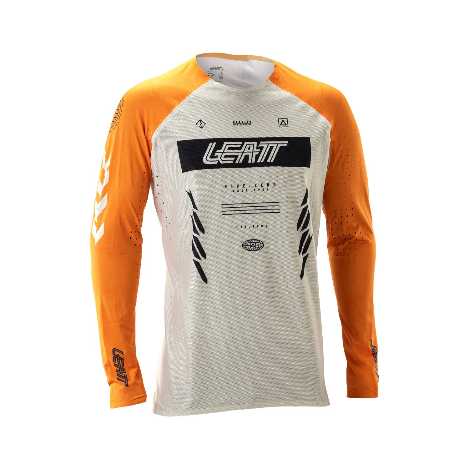 Jersey Leatt MTB Manga Larga Gravity 5.0 Amarillo Racing