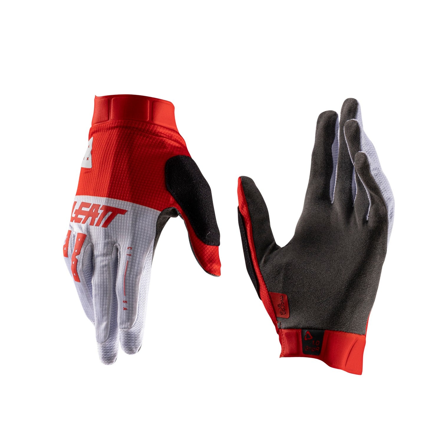 Guantes Leatt MTB GripR 1.0 Rojo