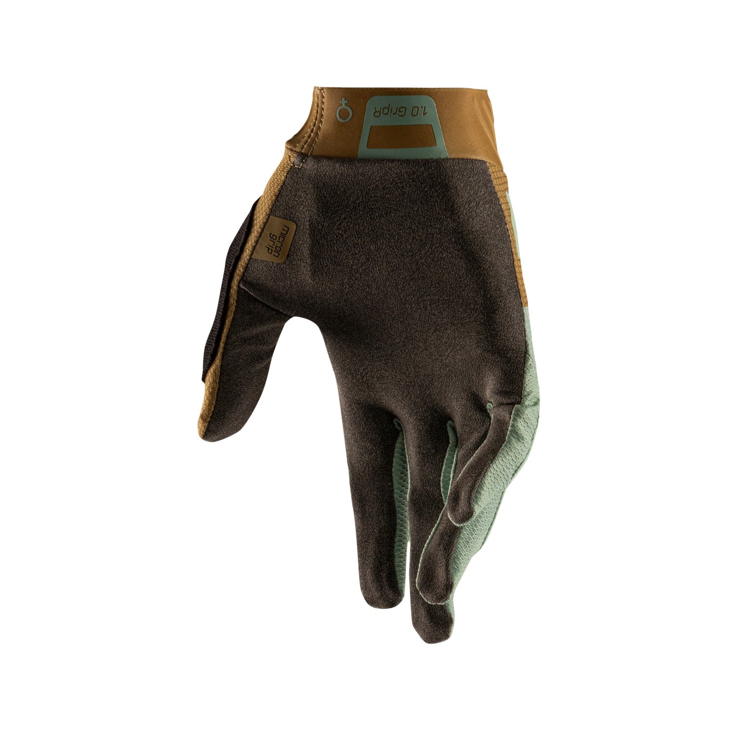 Guantes Leatt MTB Mujer GripR 1.0 Café Latón