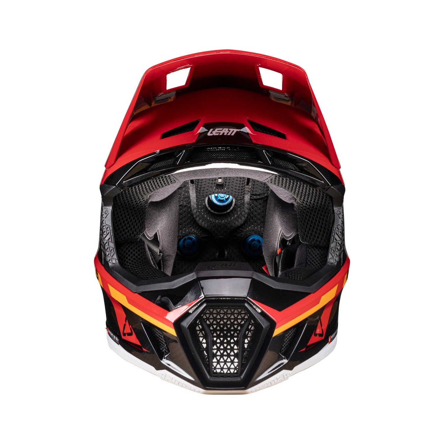 Kit Leatt Casco Moto 7.5 Antiparra 4.5 Rojo