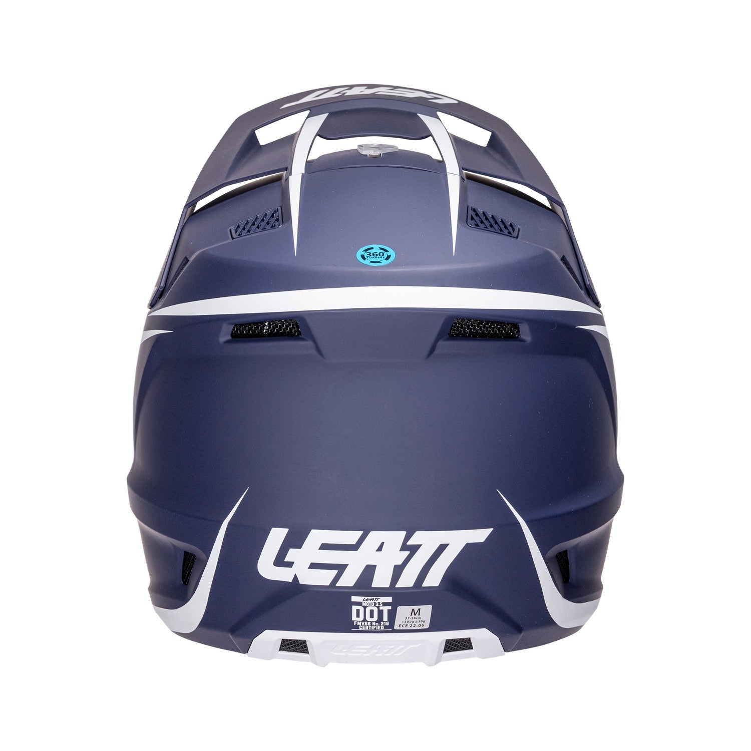 Kit Leatt Casco Moto Infantil JR 3.5 Antiparra 2.5s Azul