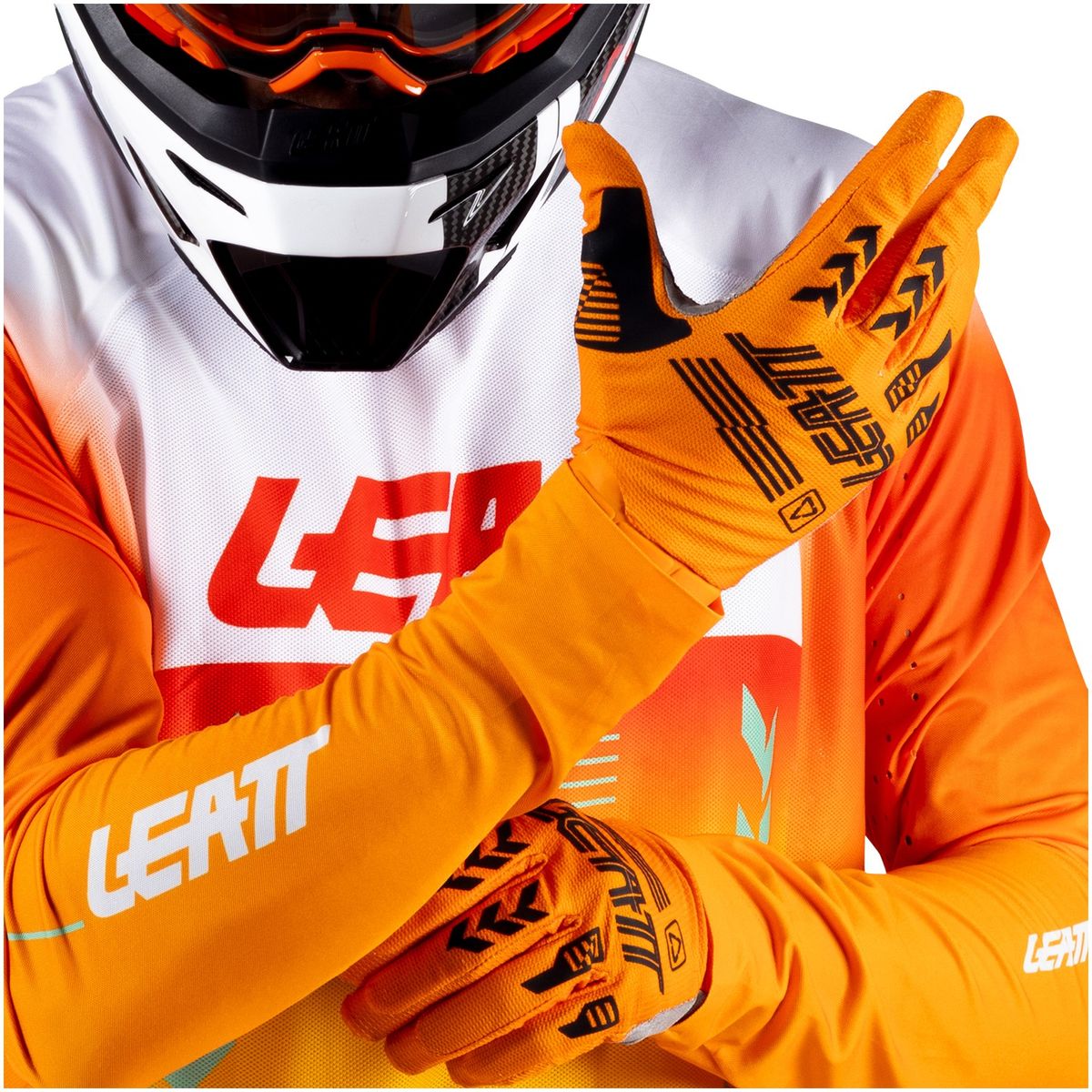 Jersey Moto Ultraweld 5.5 Leatt - Naranjo - S