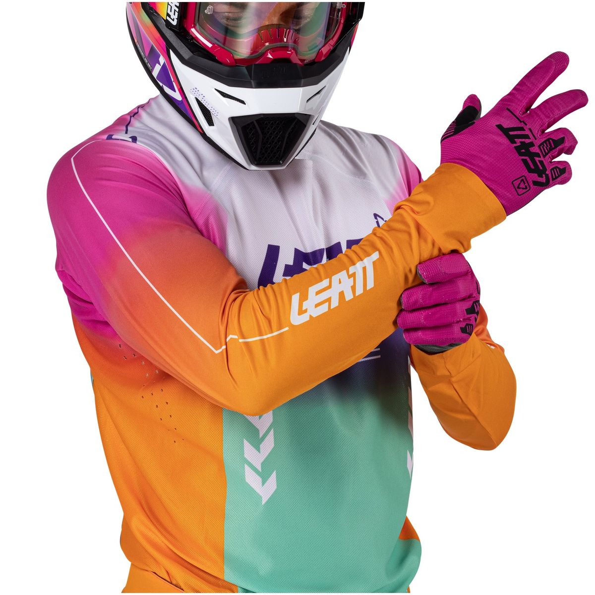 Jersey Moto Ultraweld 5.5 Leatt - Teal - M