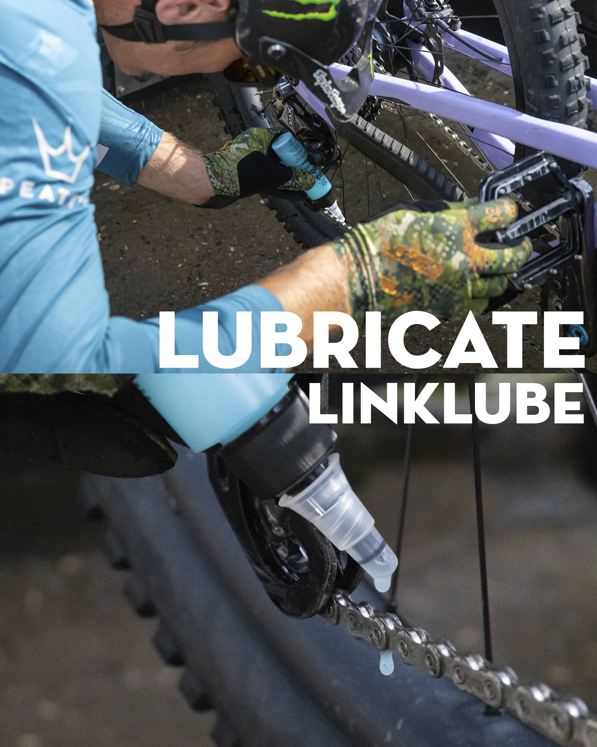 Peaty's Kit Limpieza Bicicleta Espuma de Lavado, Spray de Mantencion y Lubricante Cadena - Rideshop