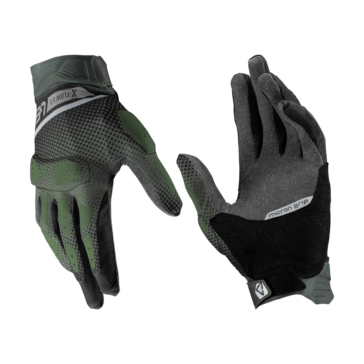 Guante Leatt ADV X-Flow 5.5 Short Forest