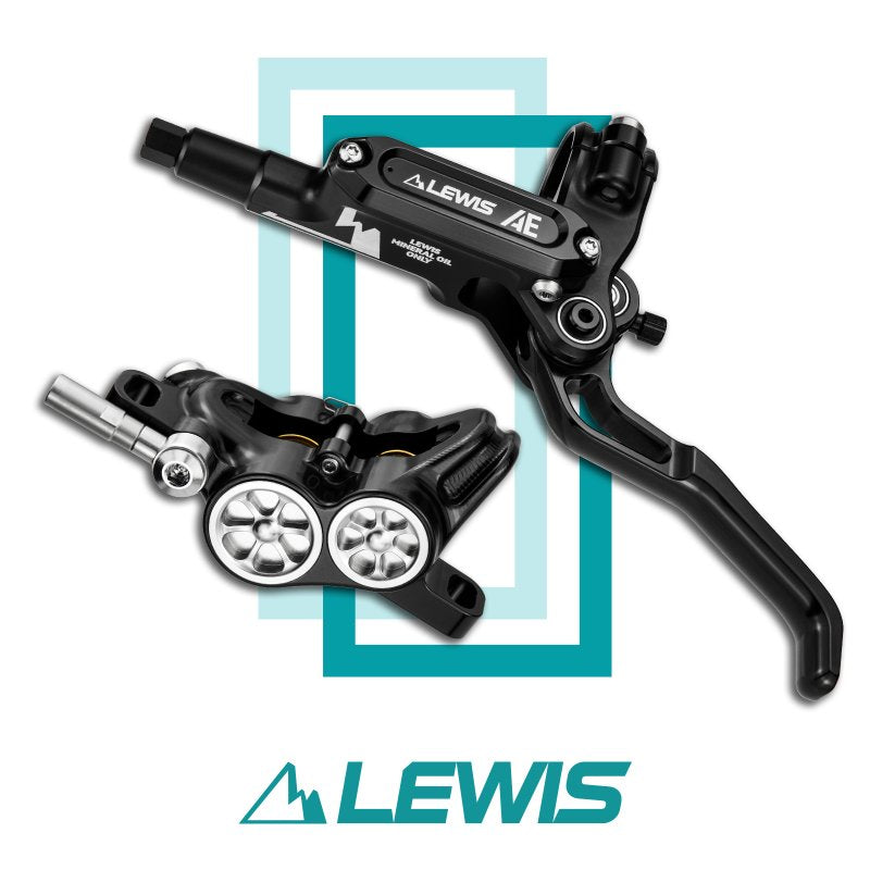 Set de Frenos Lewis AE Black 4 pistones