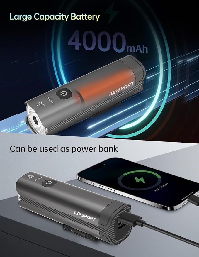 Luz Delantera Inteligente iGPSPORT VS800s
