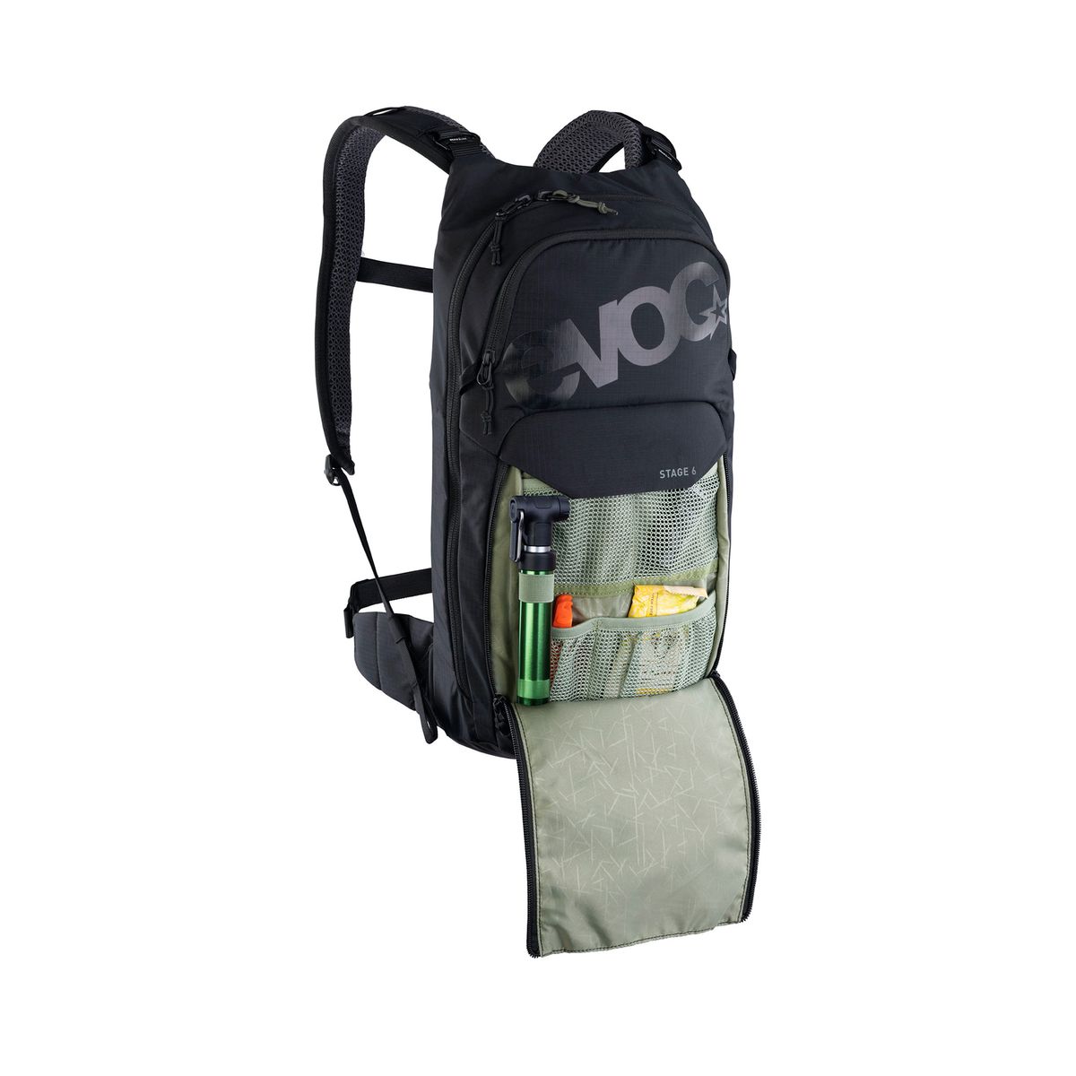 Evoc Mochila Stage 6 + Bladder 2L Black - Rideshop