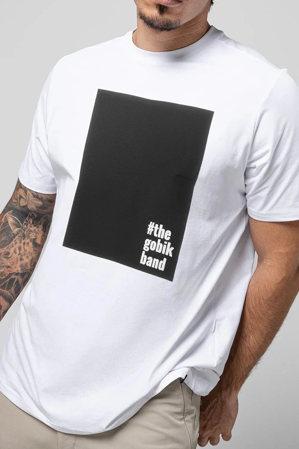Camiseta Manga Corta Algodon Tee Unisex The Gobik Band