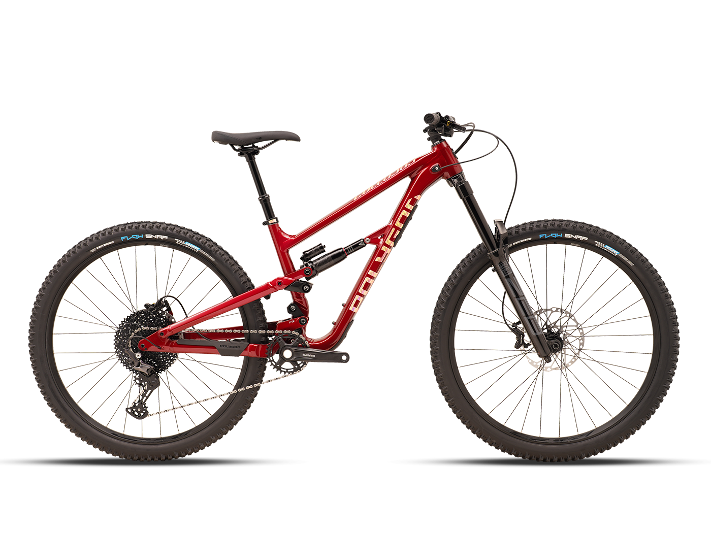 Polygon Bicicleta Collosus N7 Red - Rideshop
