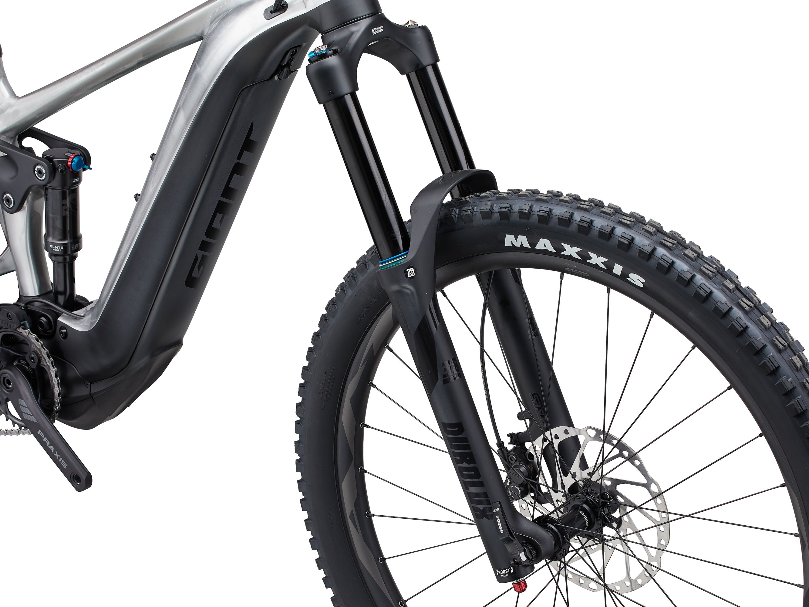 Bicicleta Eléctrica Enduro Giant Reign E+ 3 Raw Aluminum