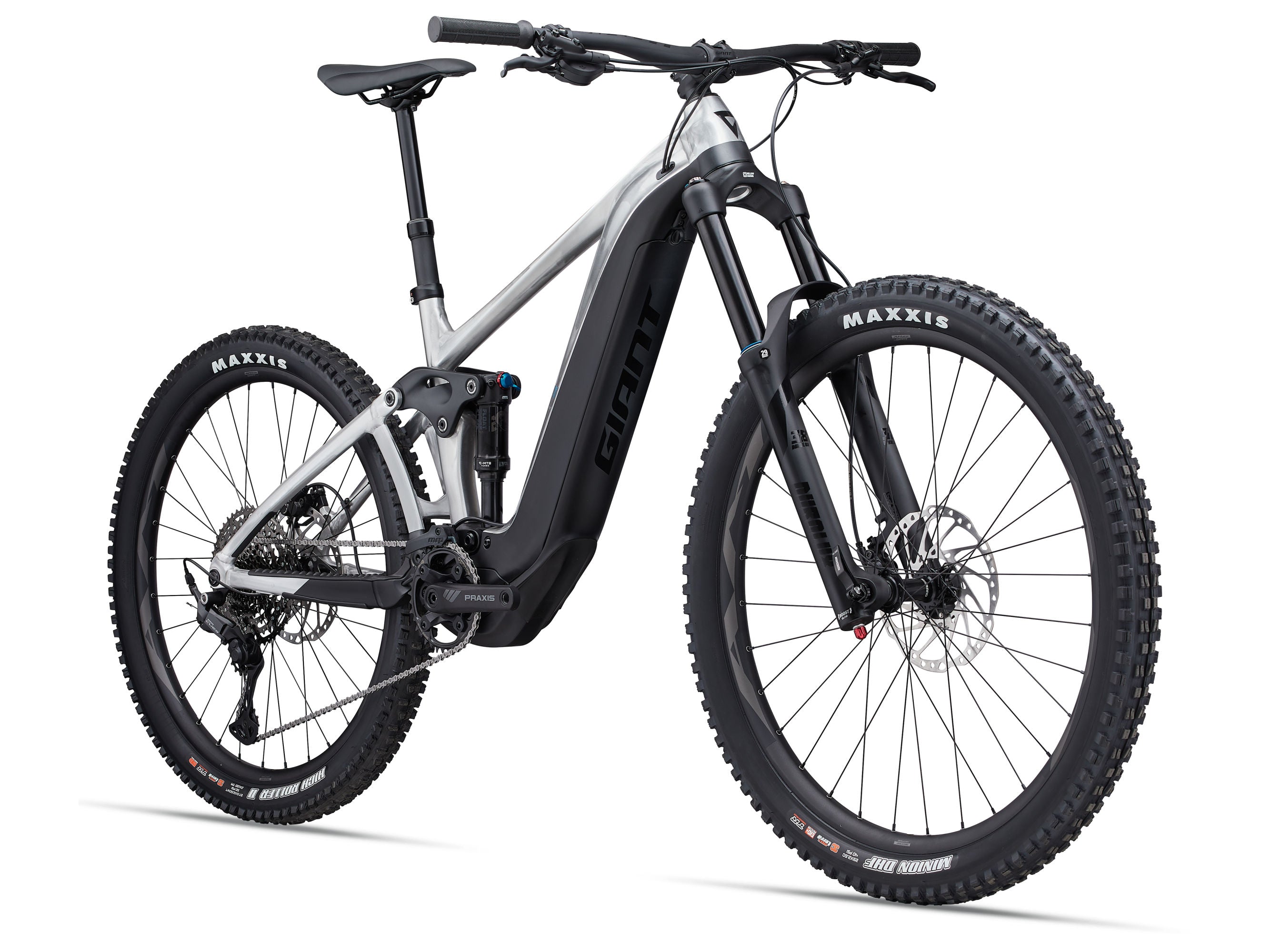 Bicicleta Eléctrica Enduro Giant Reign E+ 3 Raw Aluminum