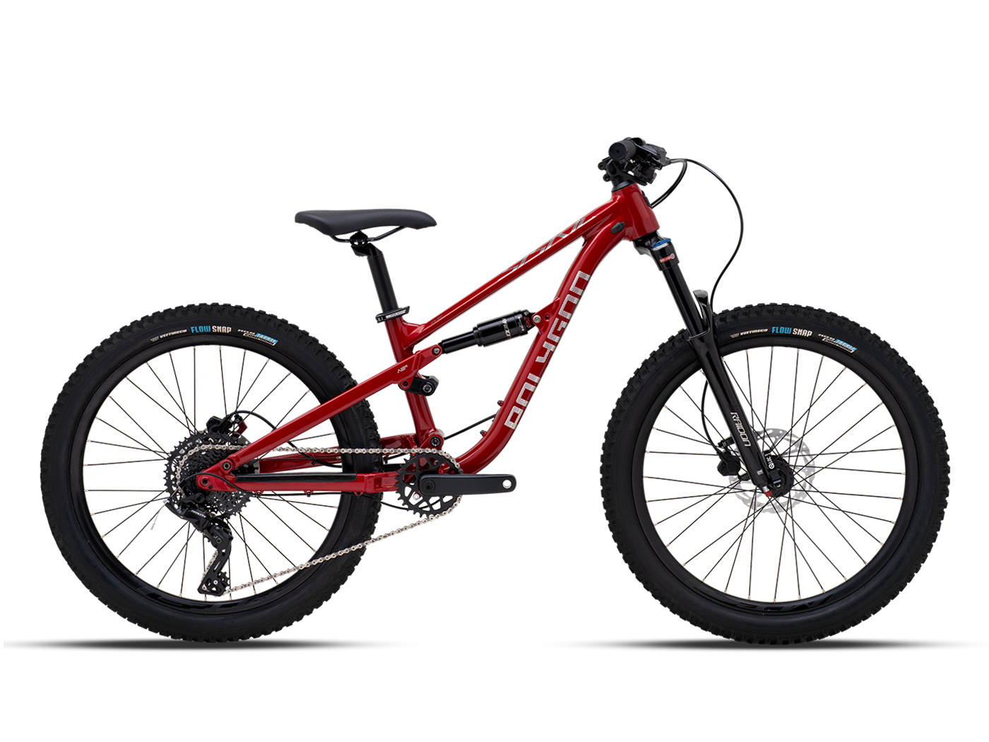 Bicicleta Niño Polygon Siskiu D24 Roja (Preventa Entregas 10 al 20 de Diciembre)